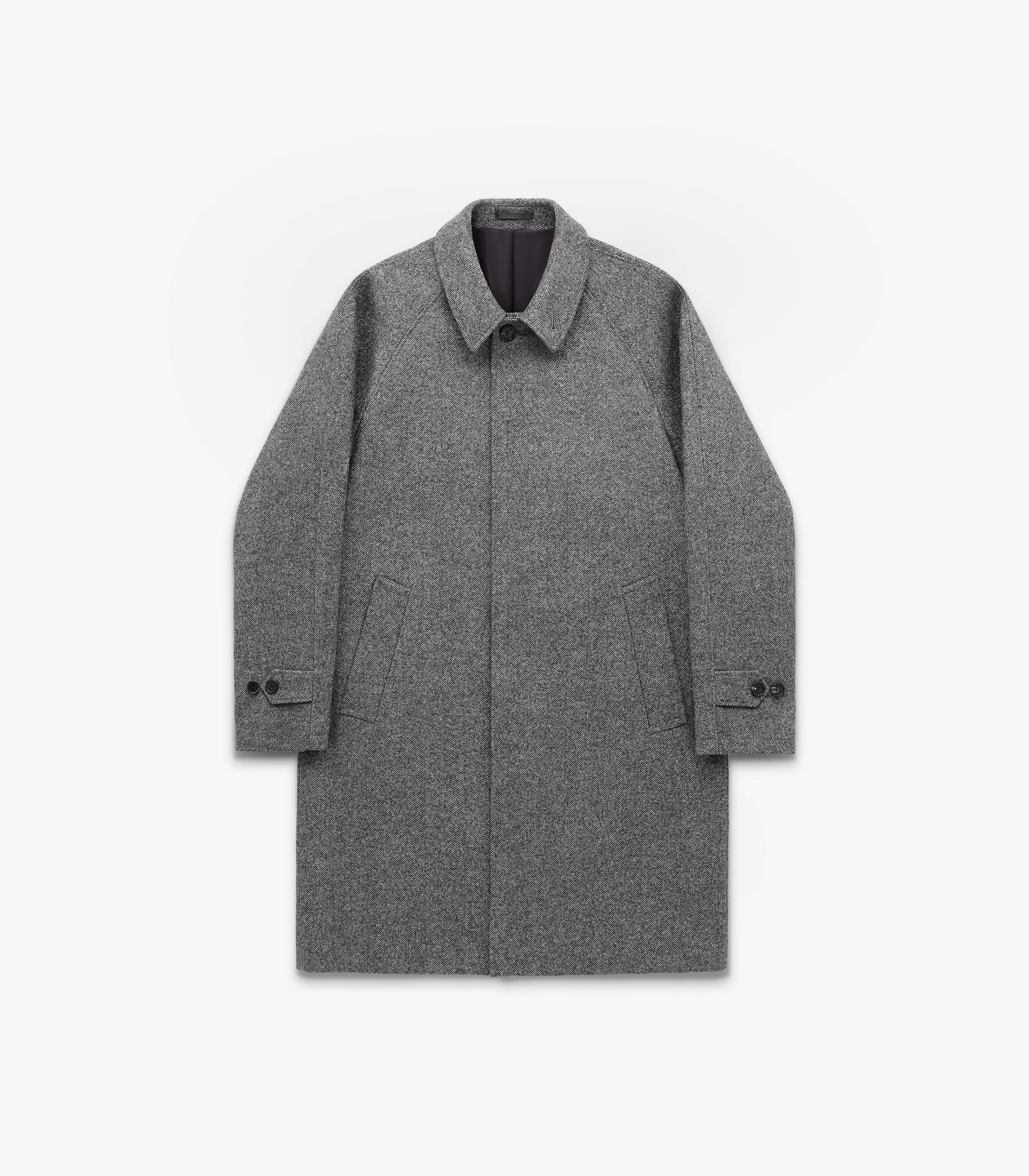 Charcoal Herringbone