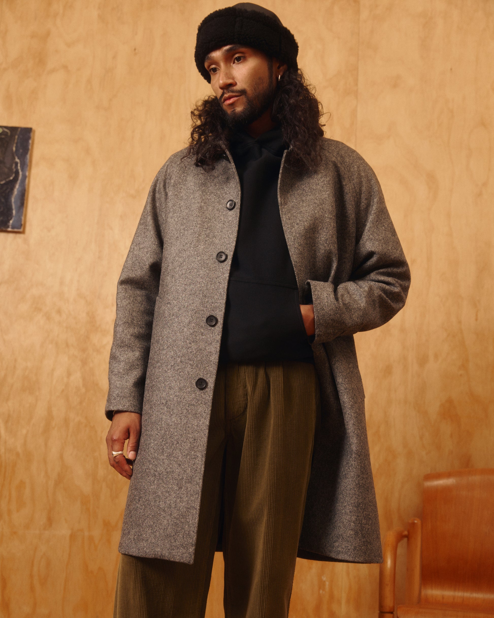 Hudson Wool Overcoat