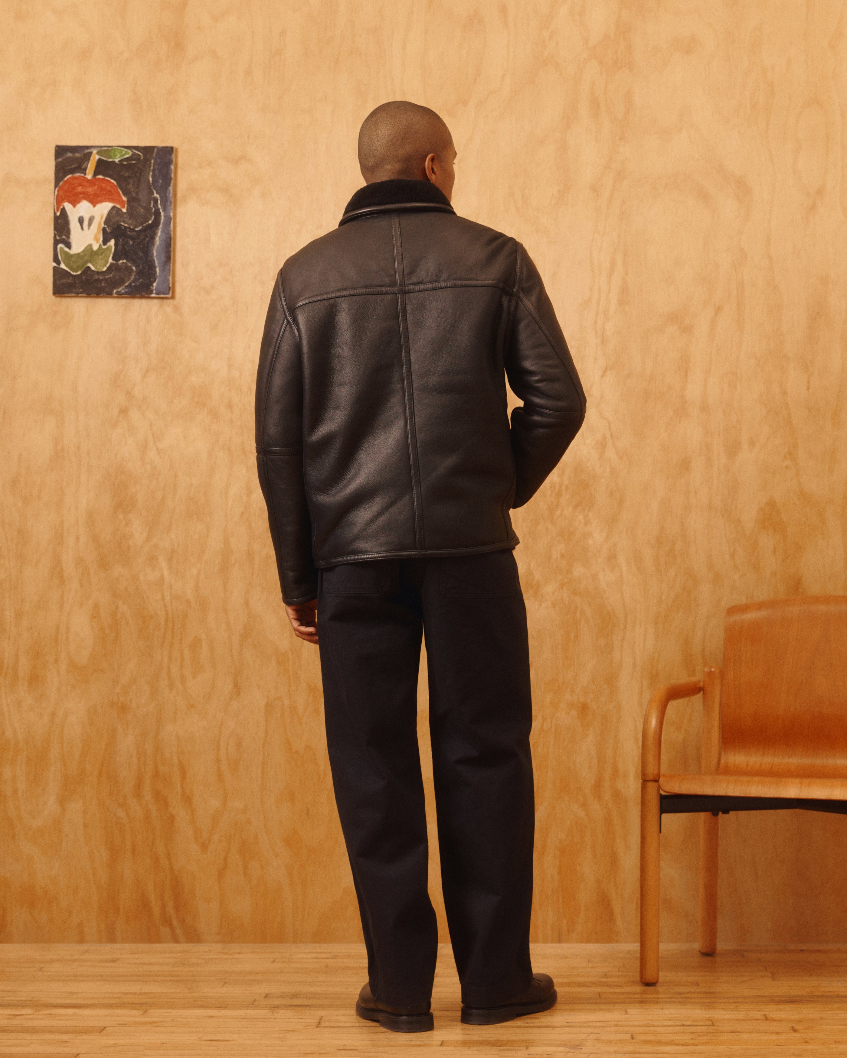 Pacific Twill Pant in Black