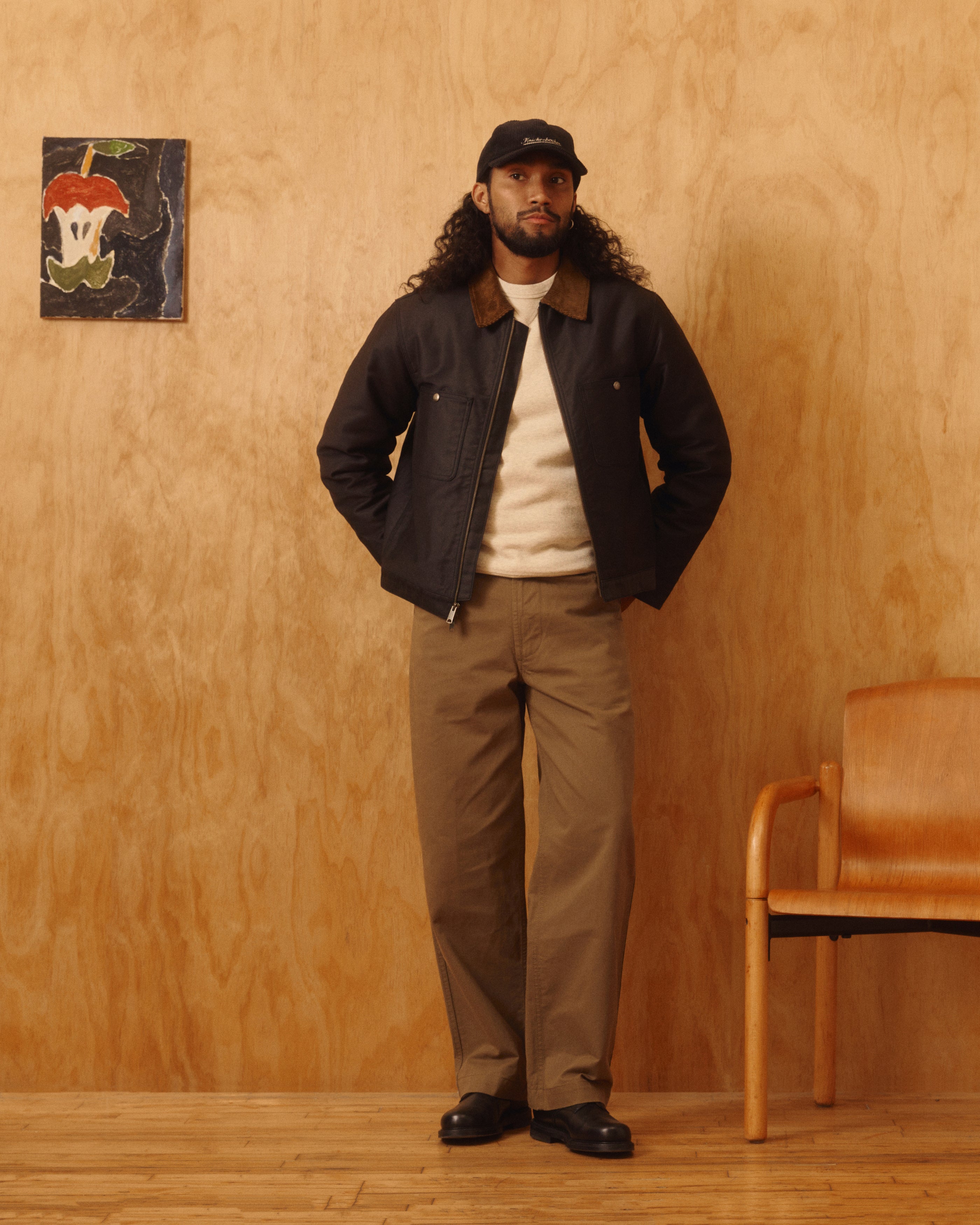 Pacific Jungle Cloth Primaloft® Fill Jacket in Coal