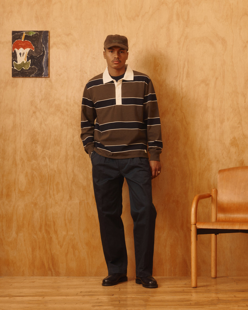 Black Olive Stripe