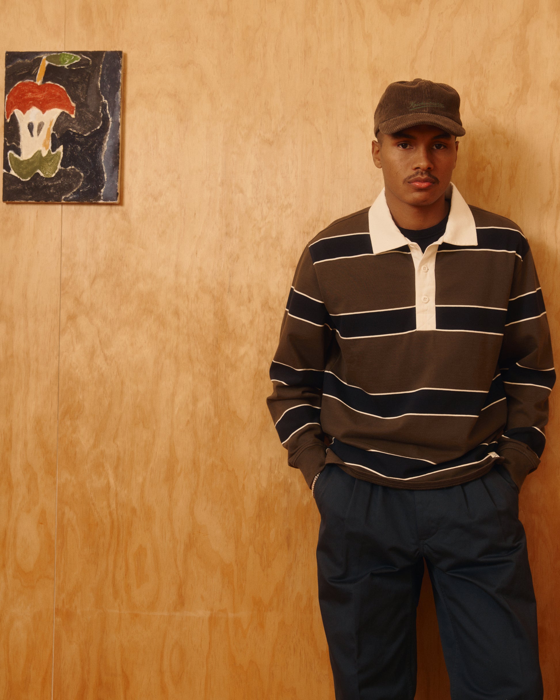 Black Olive Stripe