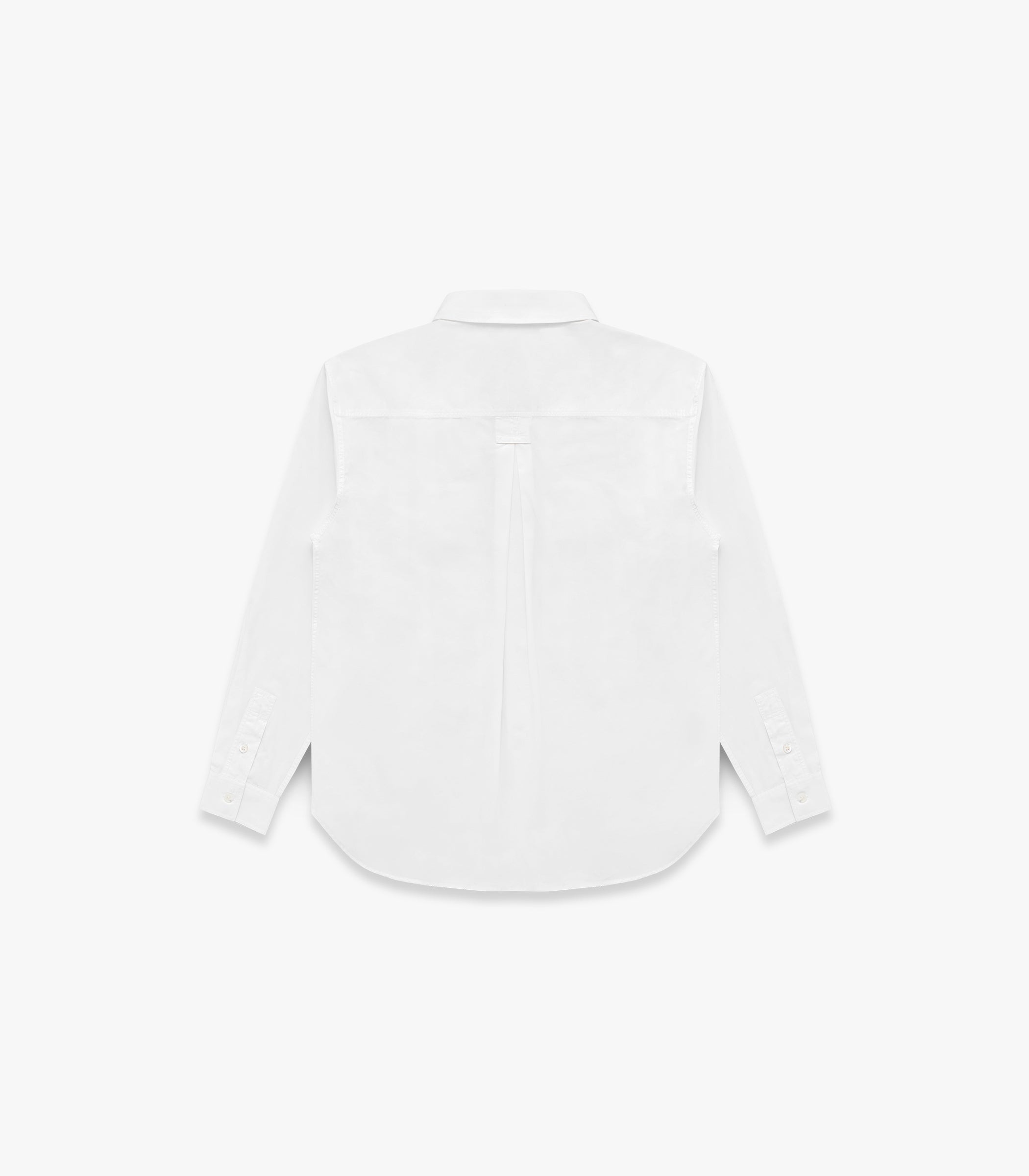 Atlas Cotton Poplin Shirt in White