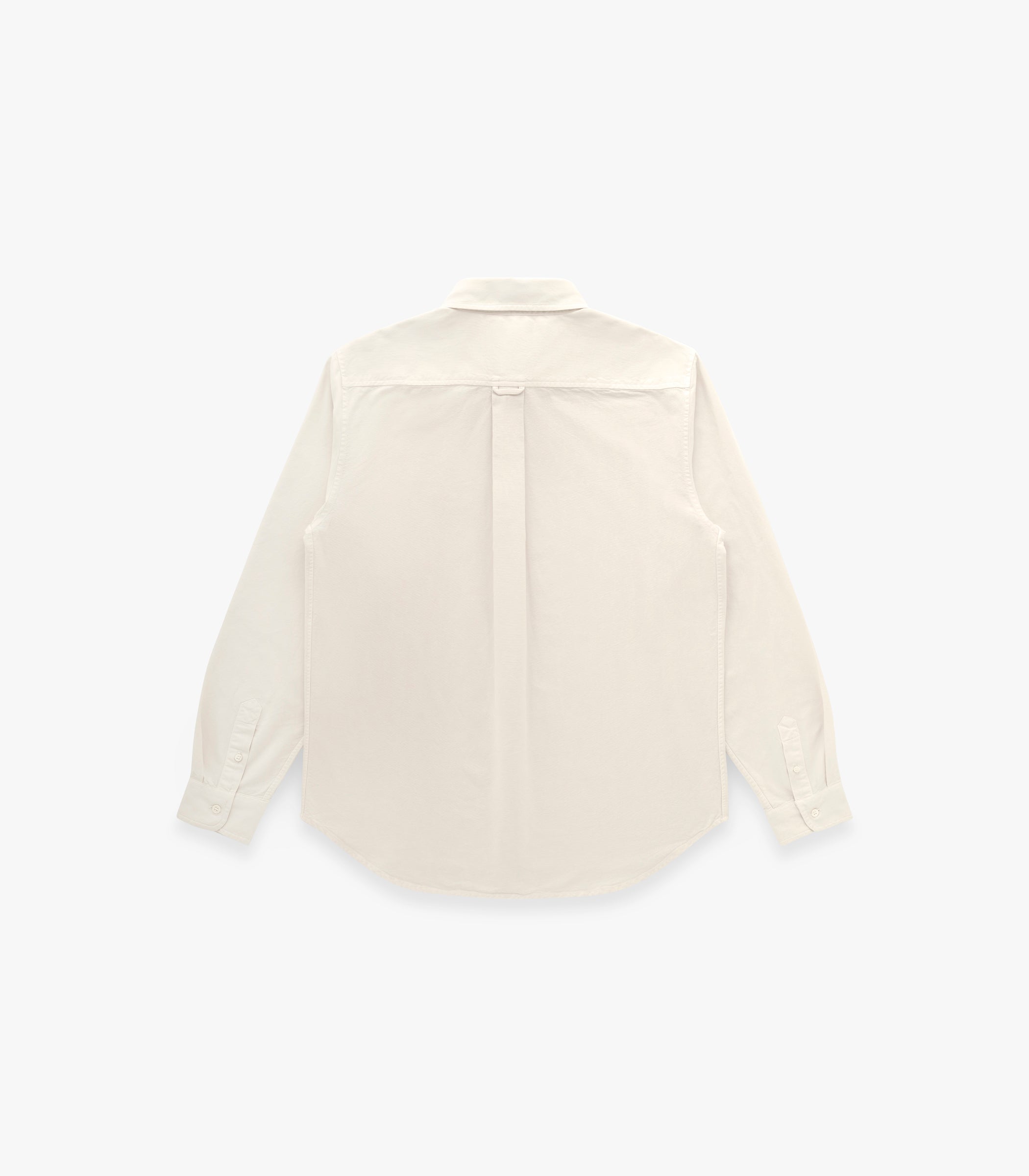 "Beefy" Cotton Oxford in Bone