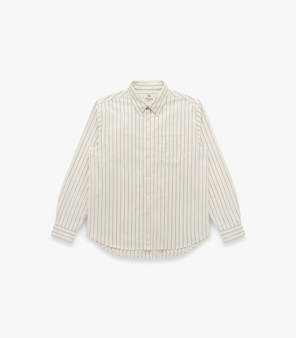 Bone & Olive Stripe