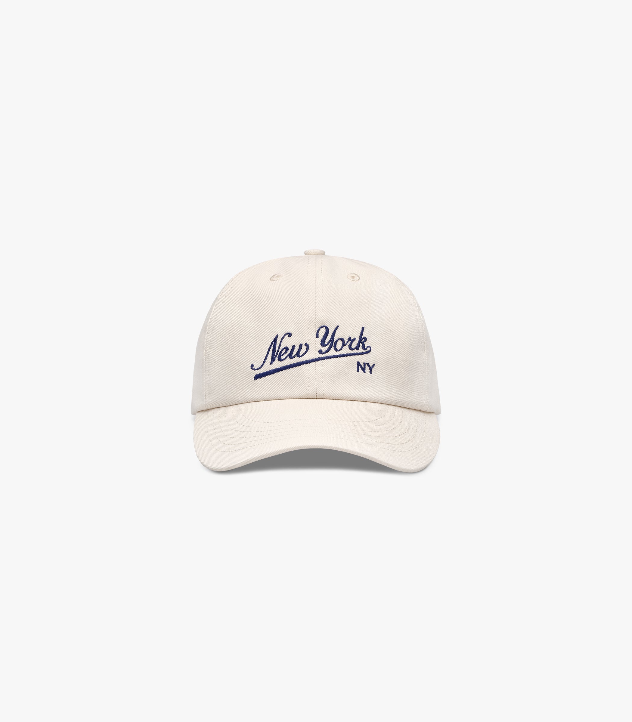 Big League Twill Cotton Cap in Ecru