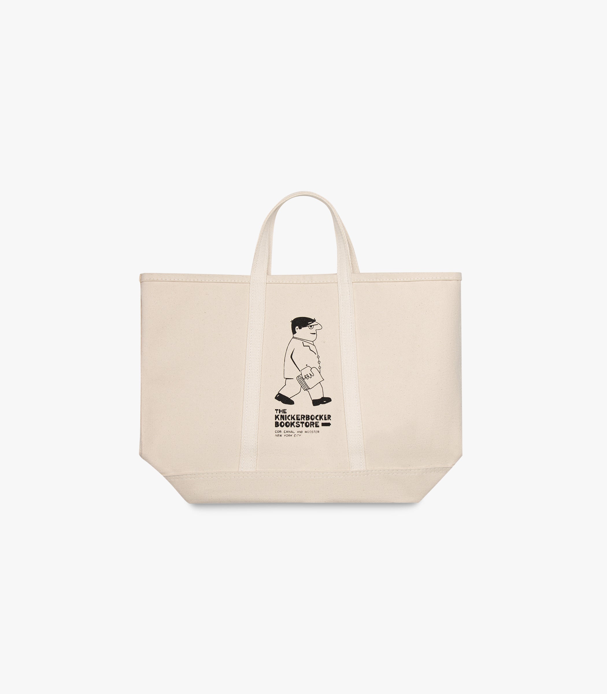 Canvas Carry-All Bookstore Tote