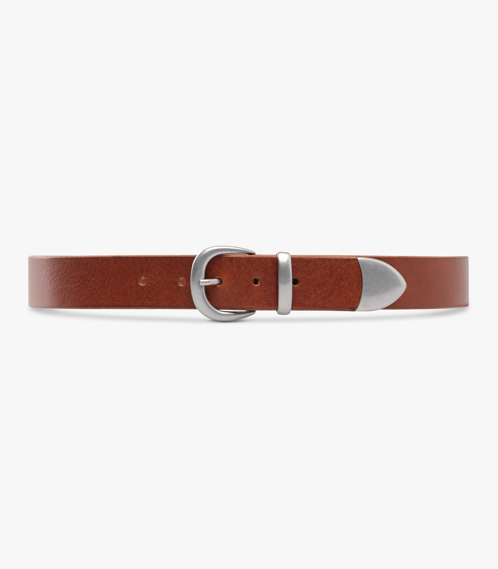 Western Bridle Leather Belt