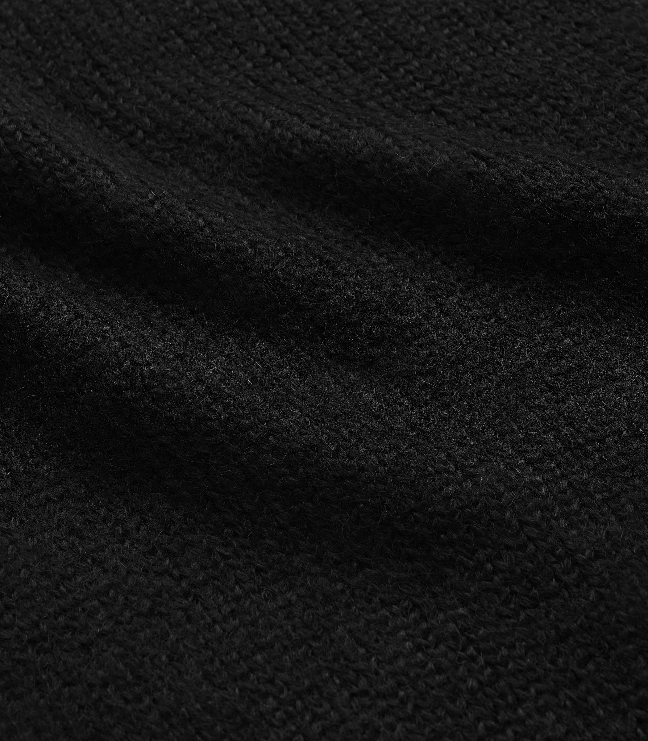 Bud Alpaca Sweater in Black