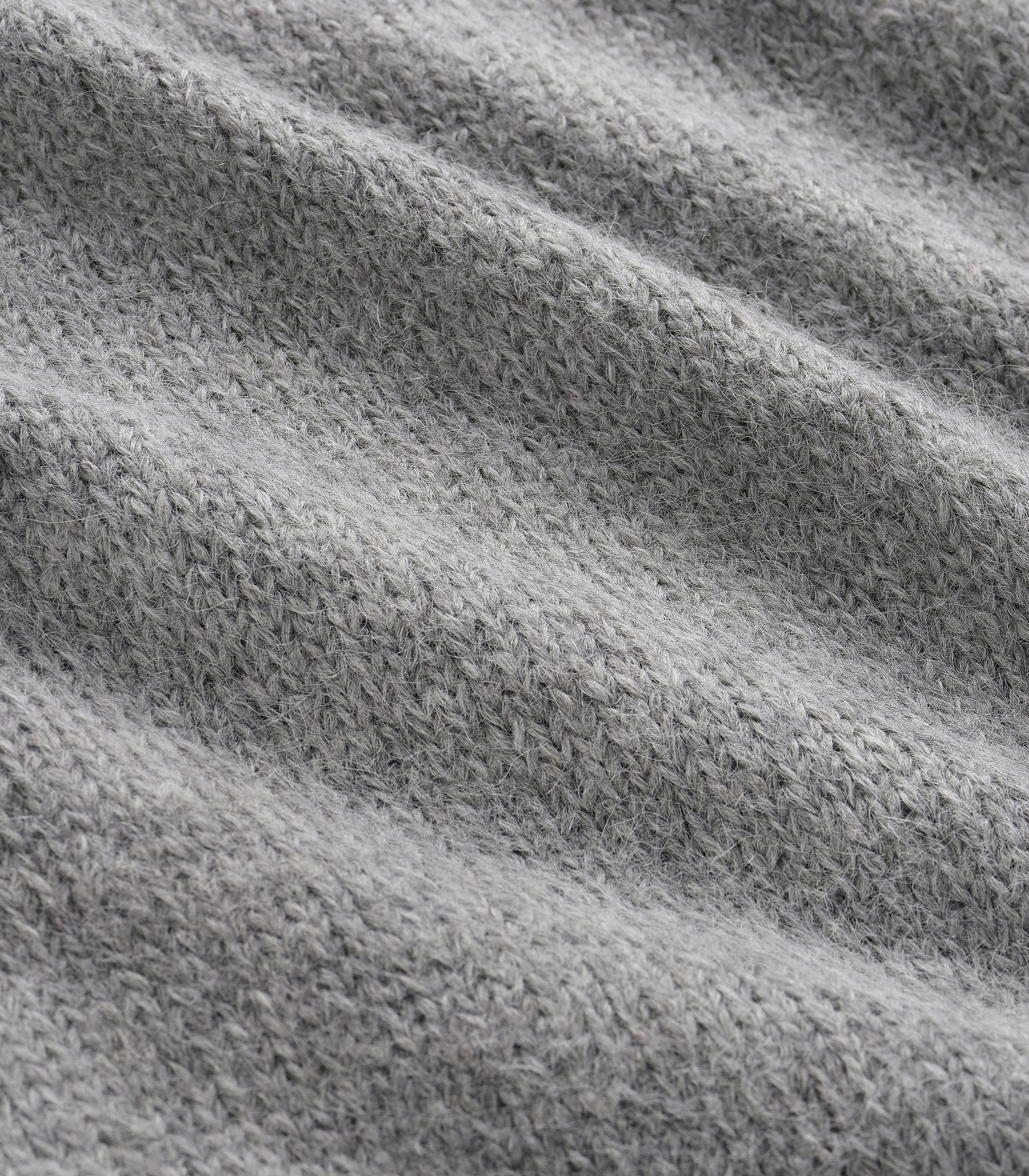 Bud Alpaca Sweater in Fog Grey