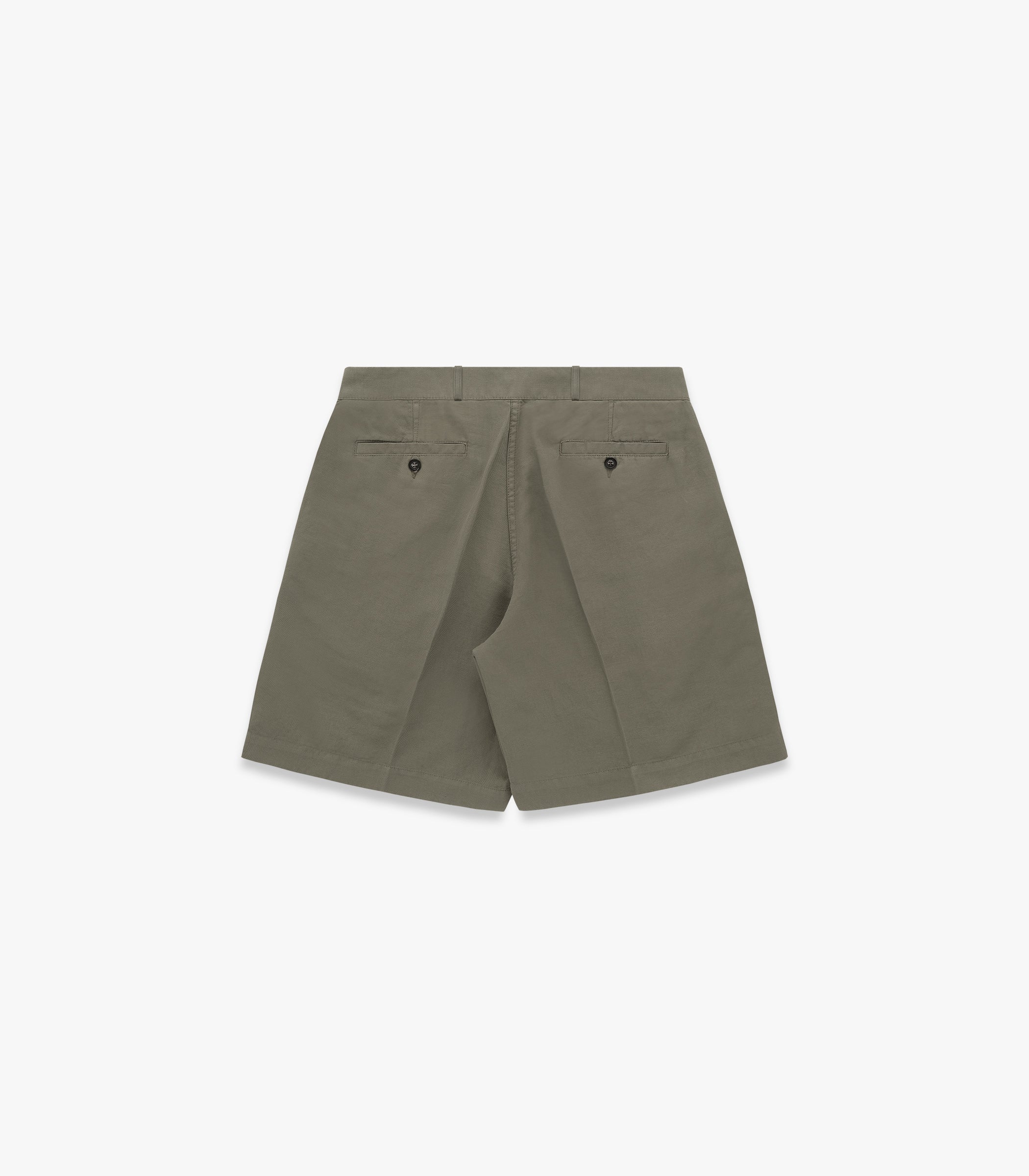 Canal Cotton & Linen Pleated Short