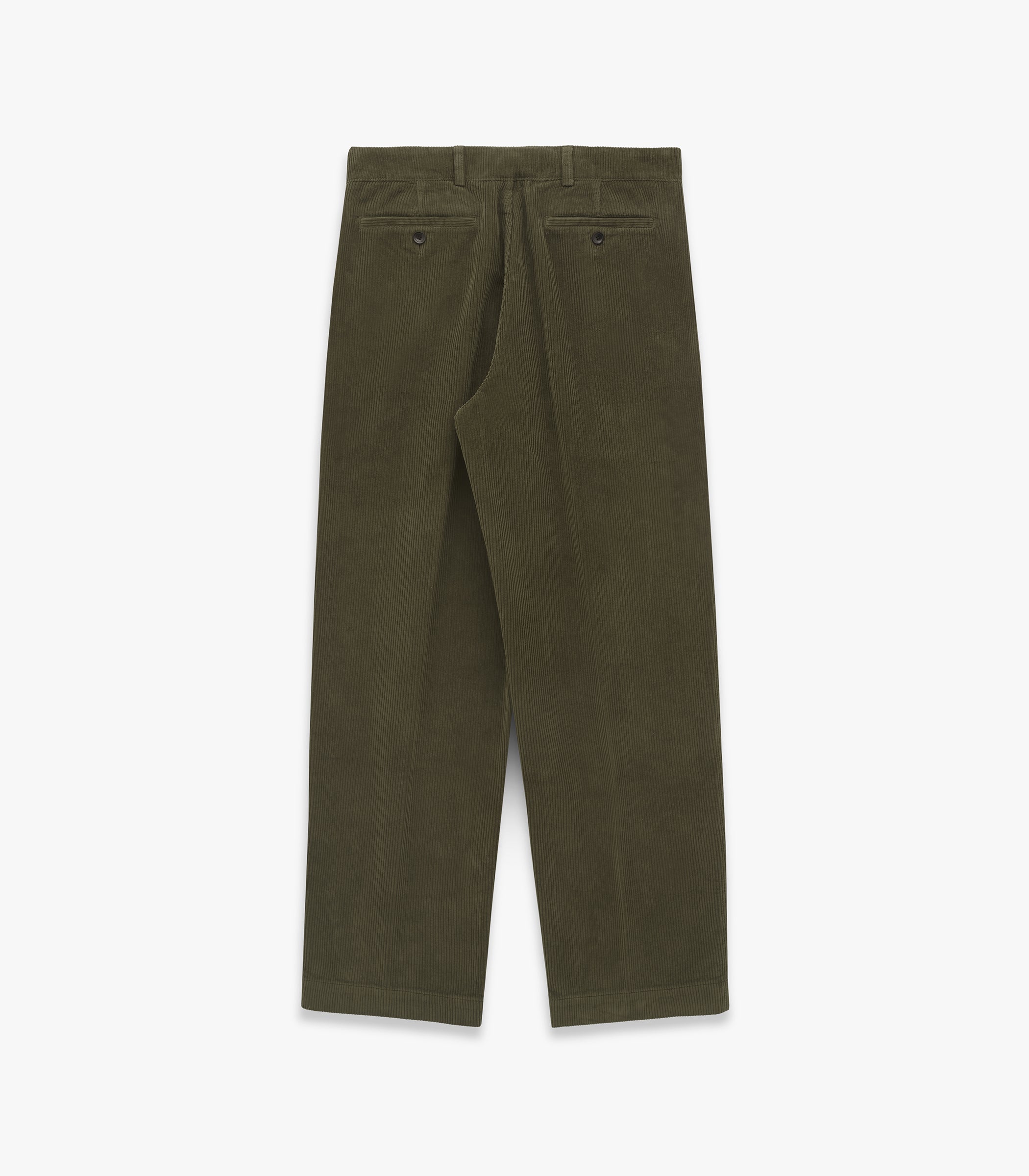 Canal Pleated Corduroy Cotton Pant – Knickerbocker