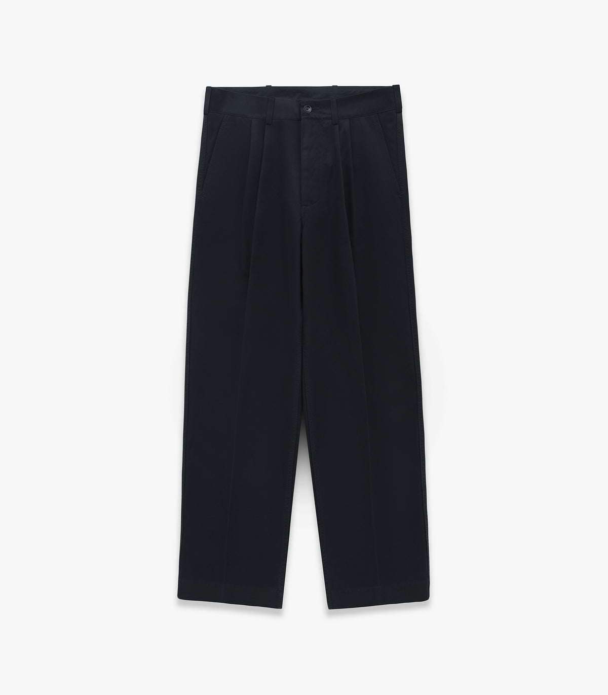 Canal Pleated TwillForm™ Pant in Deep Navy
