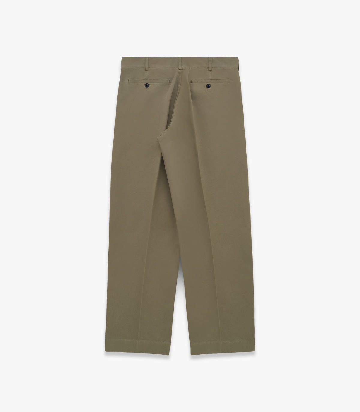Canal Pleated TwillForm™ Pant in Dried Laurel