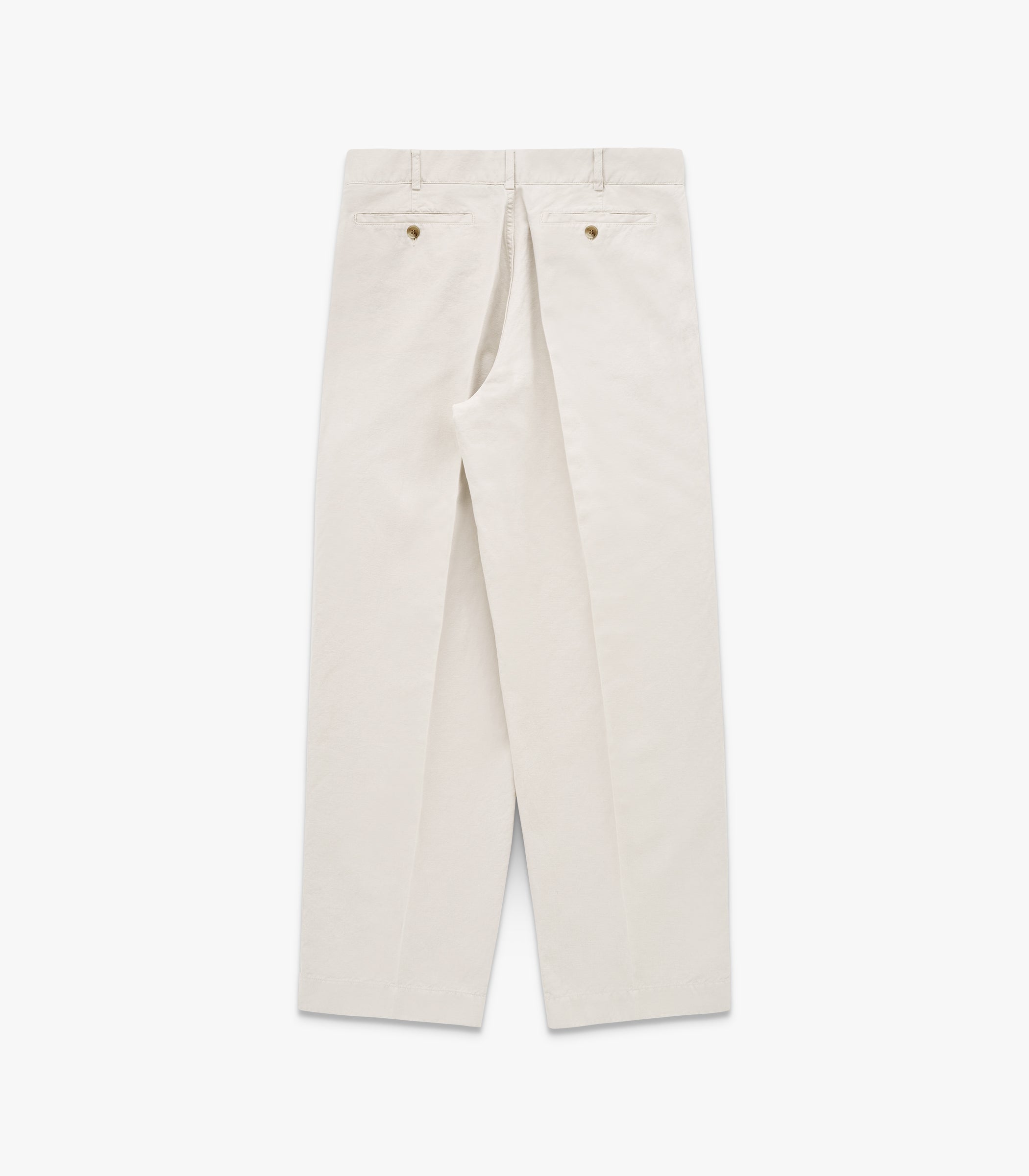 Canal Pleated Twill Cotton & Linen Pant – Knickerbocker