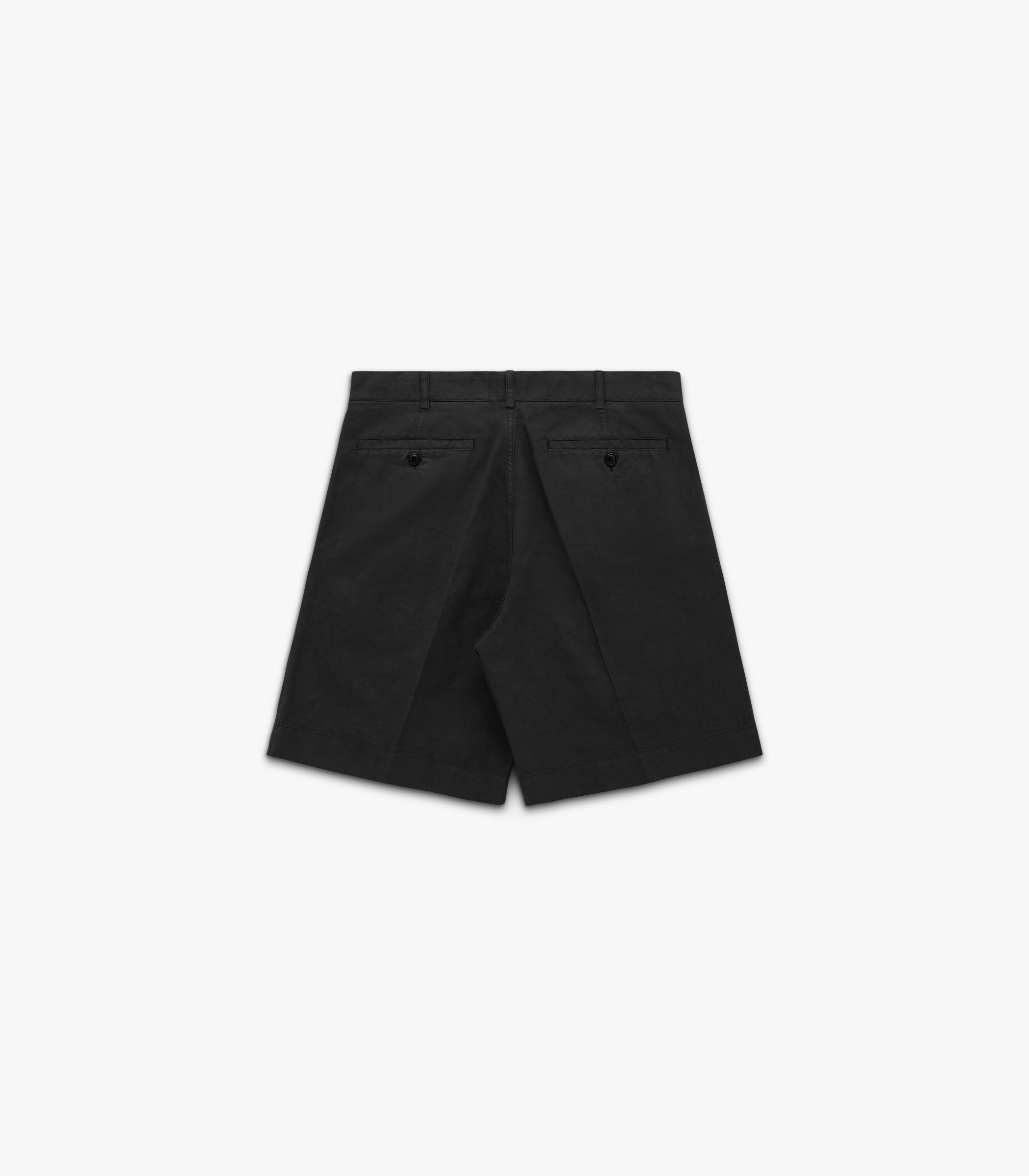 Canal Pleated Twill Cotton & Linen Short – Knickerbocker