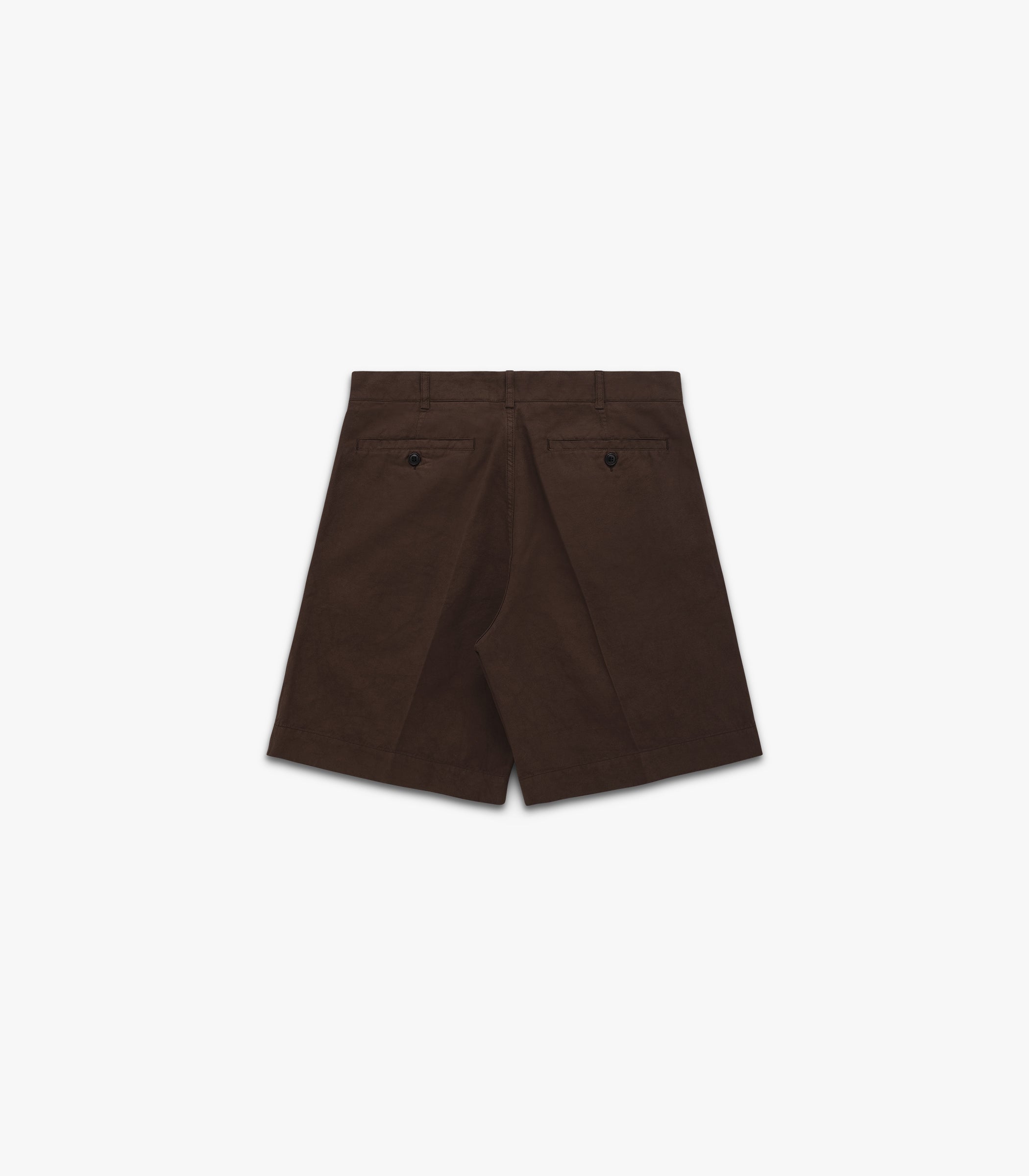 Canal Pleated Twill Cotton & Linen Short – Knickerbocker