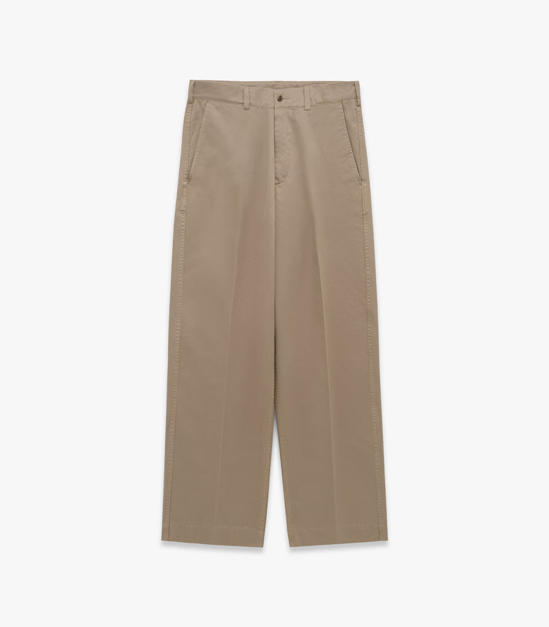 Jones Cotton & Silk Shirt in Khaki