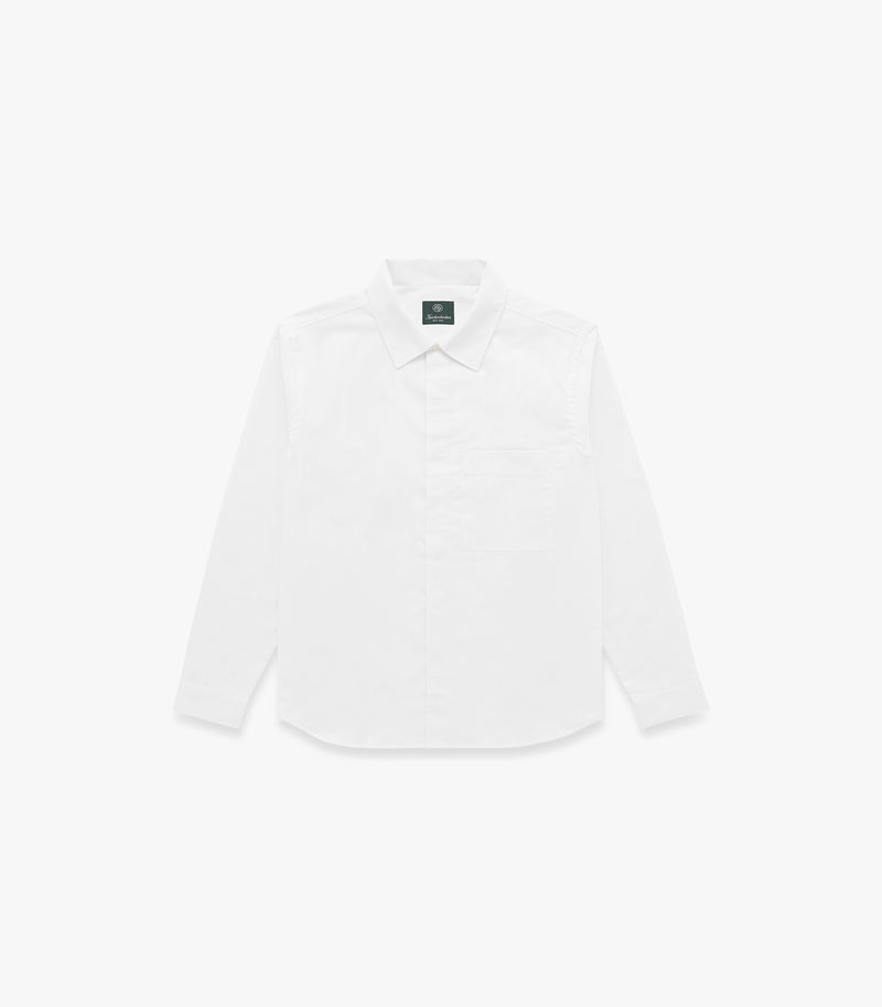 Wooster Cotton Shirt in White