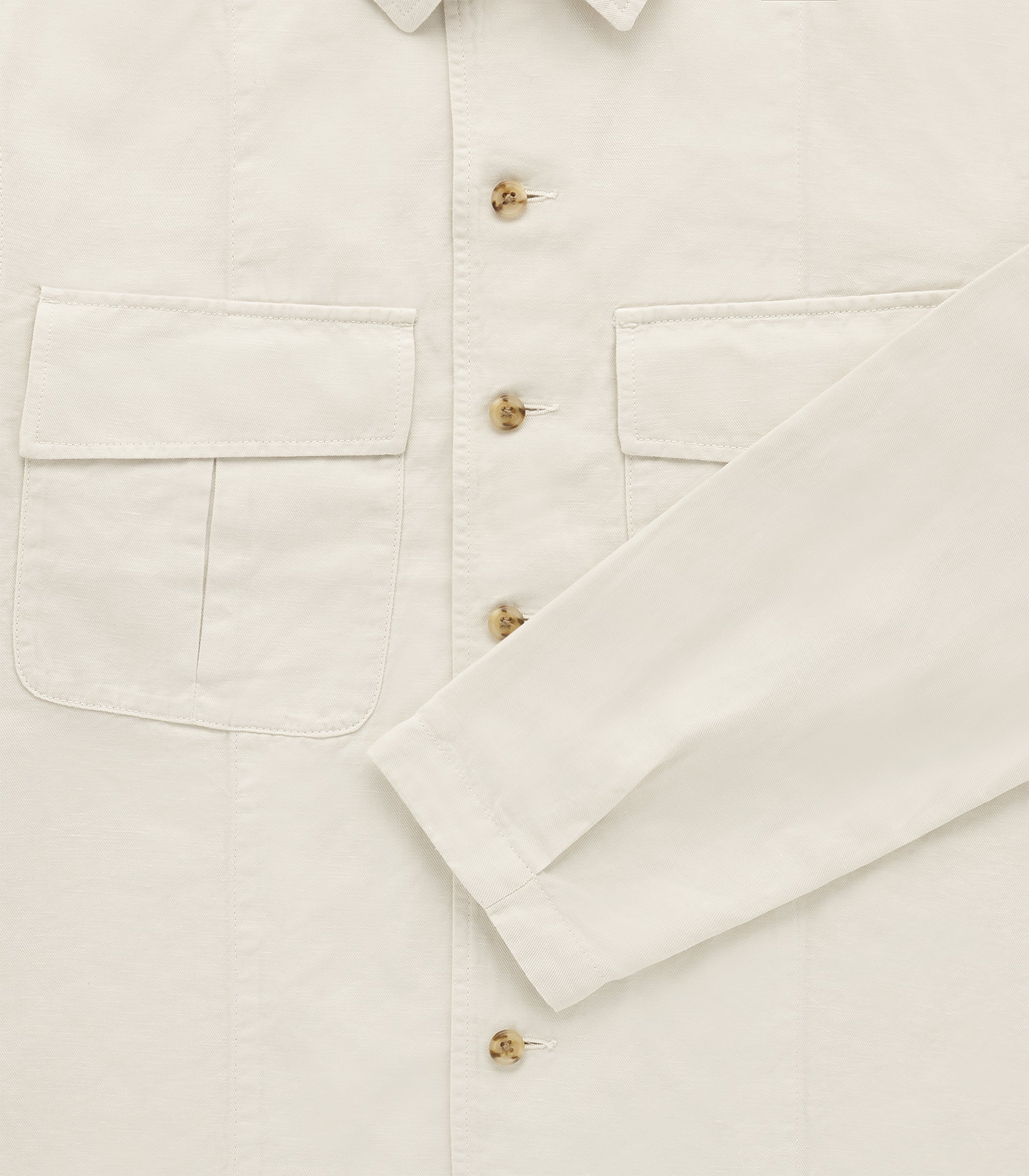Jungle Cotton & Linen Overshirt