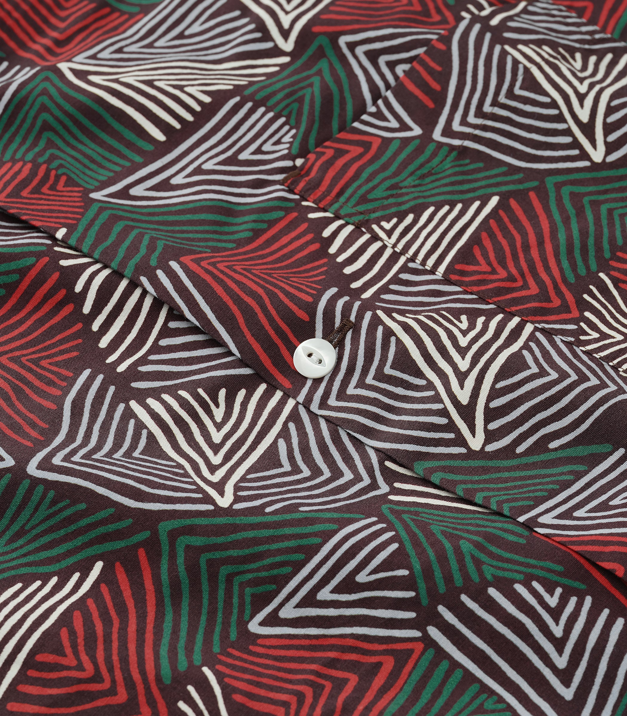Doodle Rayon & Cotton Shirt
