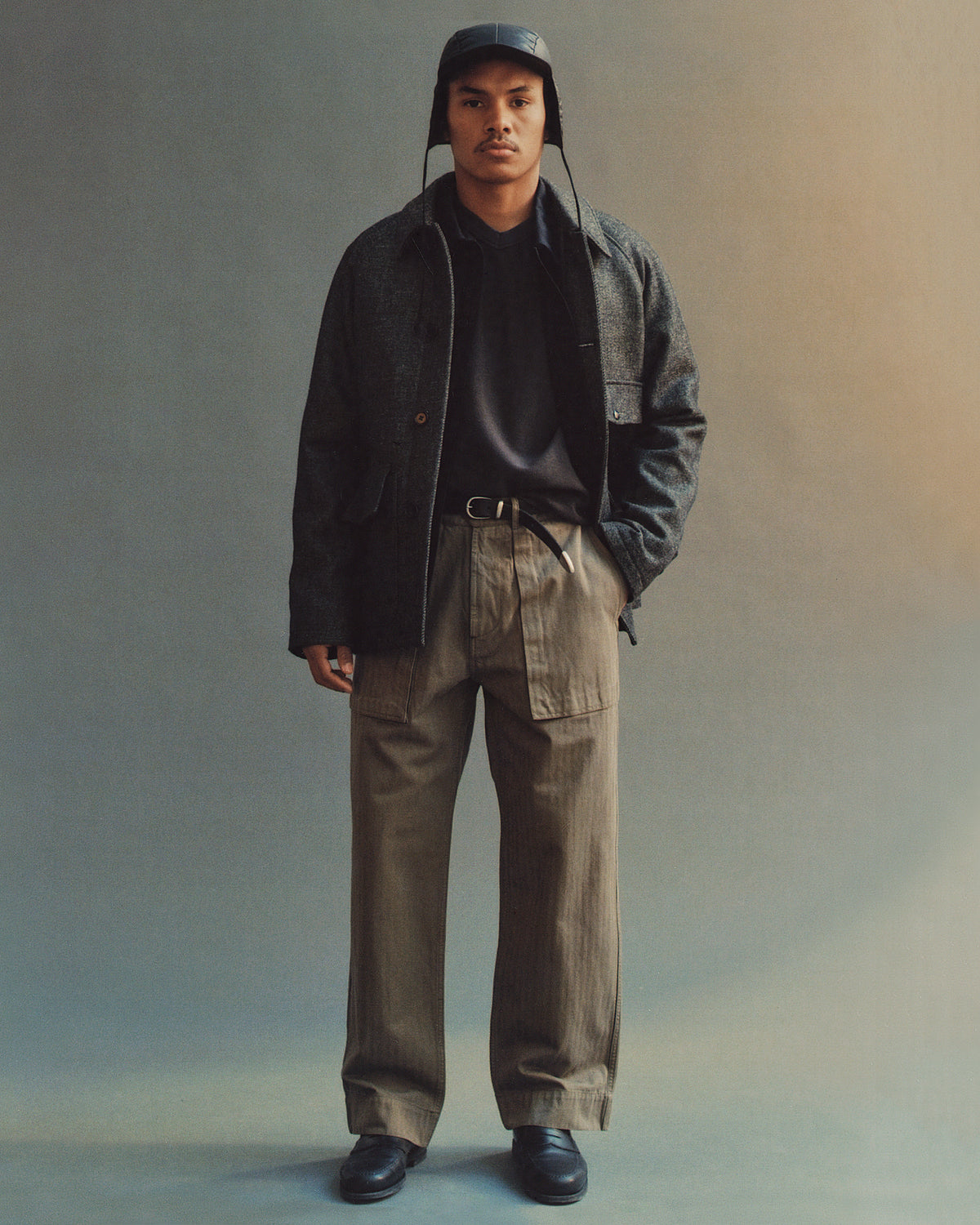 Camp HBT Pant in Military Olive