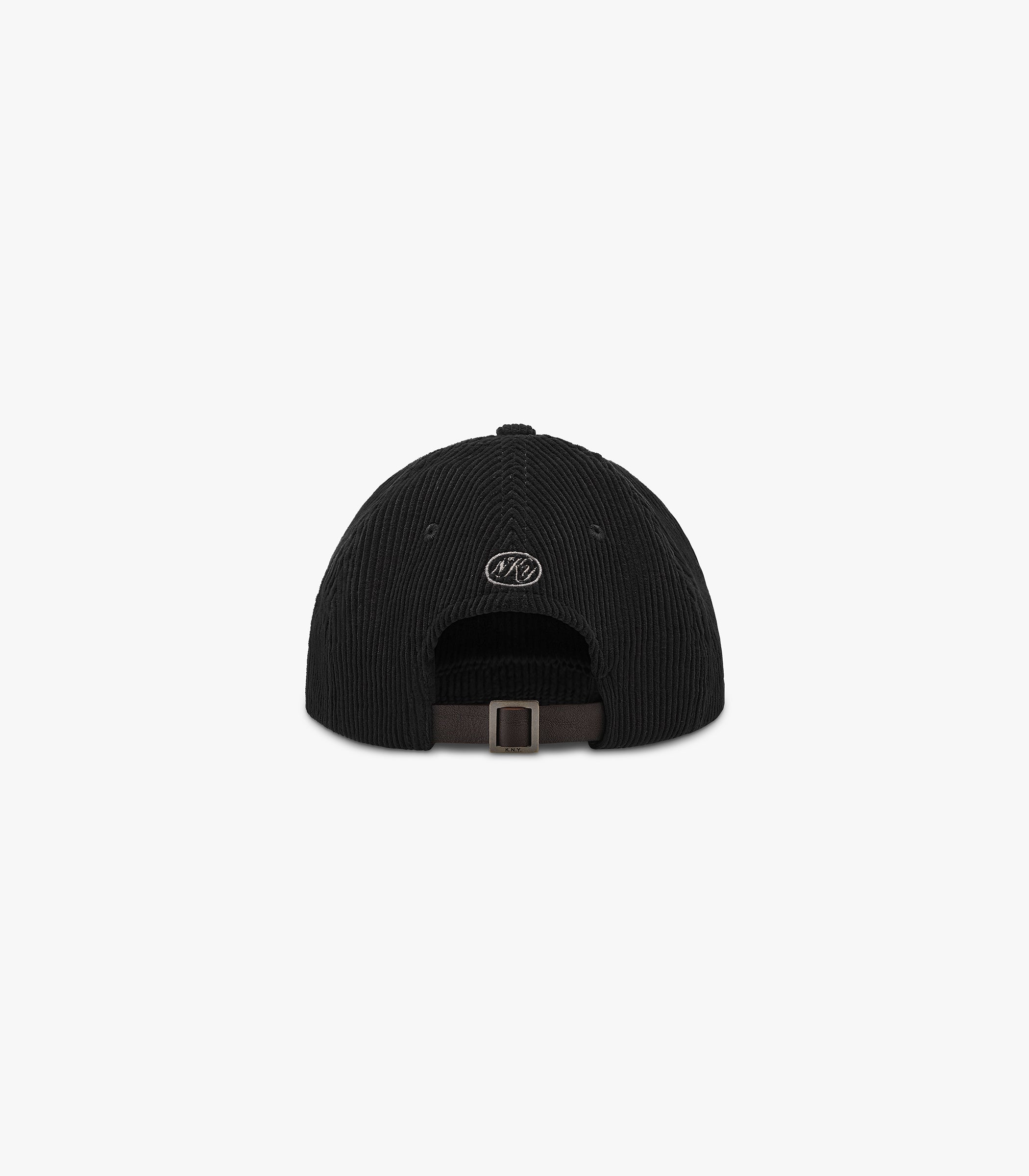 Stadium Corduroy Cap in Black