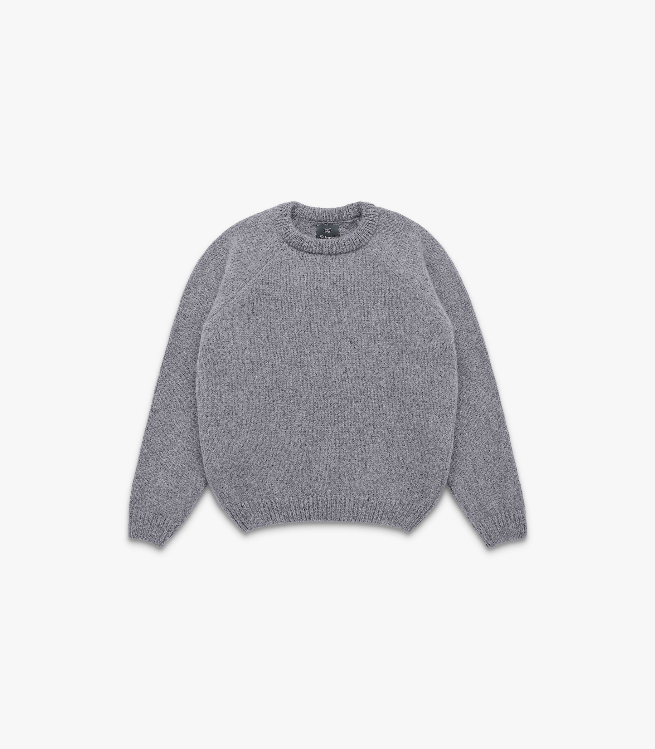 Fuzz Alpaca Sweater in Charcoal
