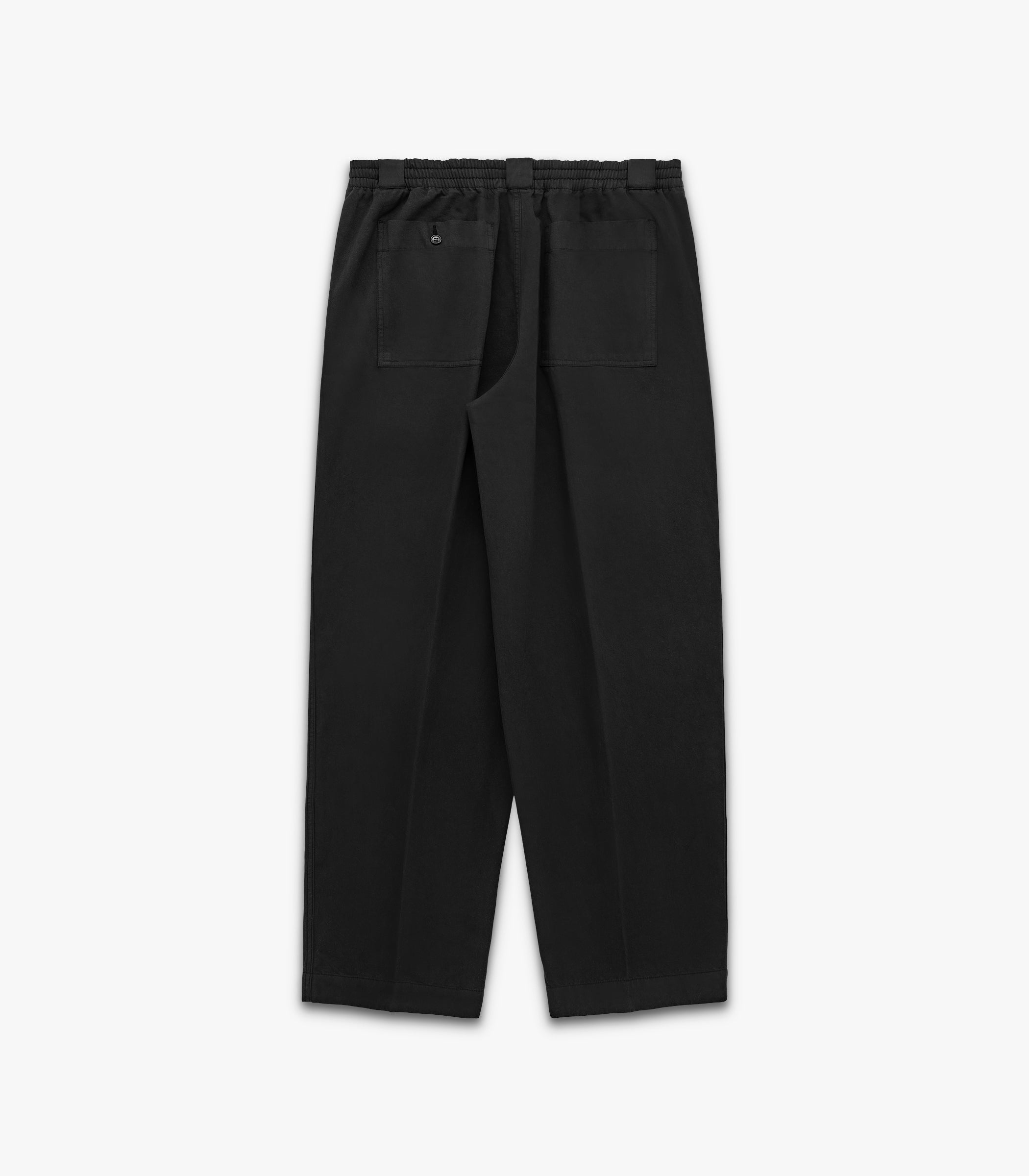Harbor Twill Cotton Pant in Black