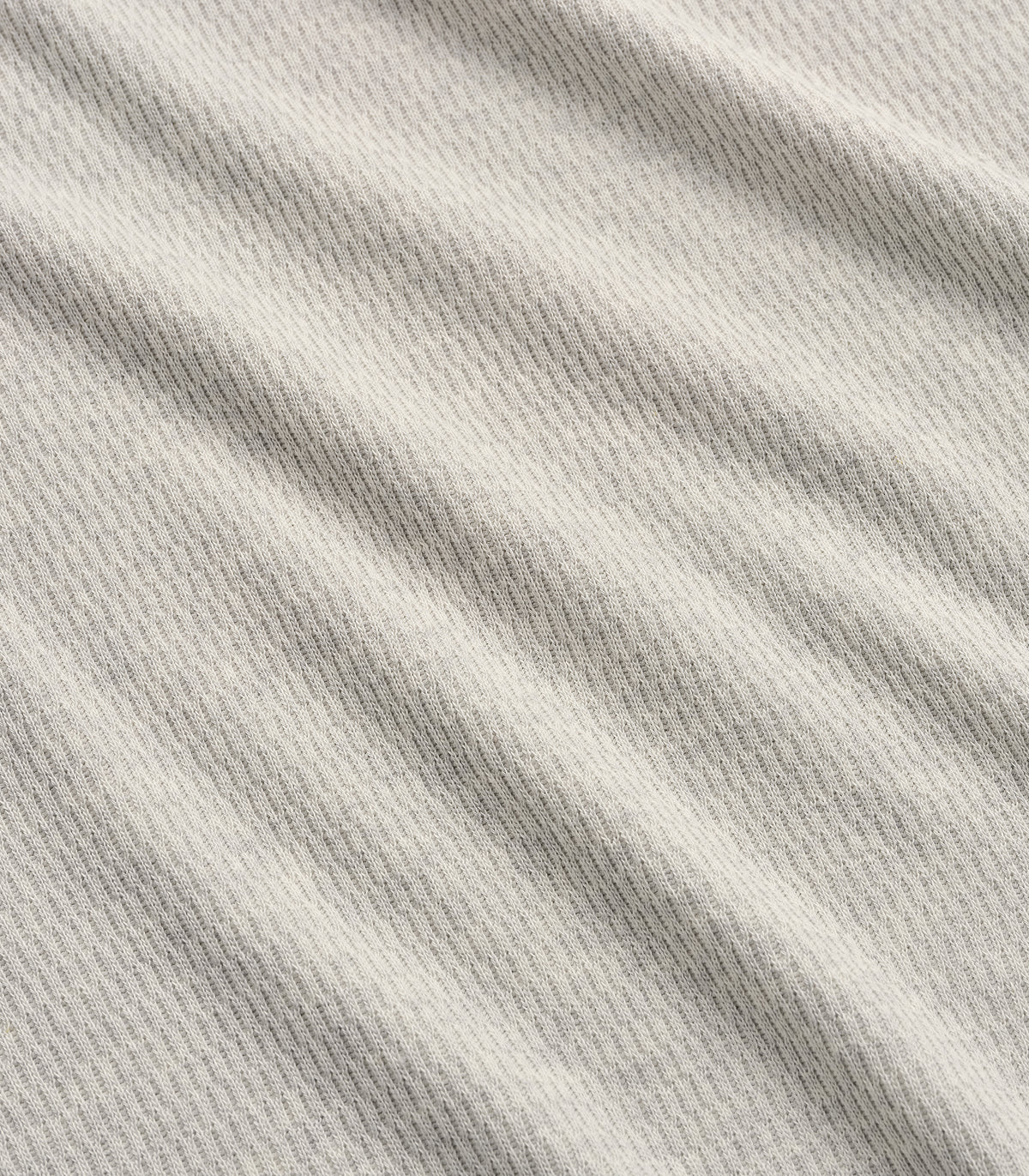 Heirloom Flat Knit Thermal in Oat Grey