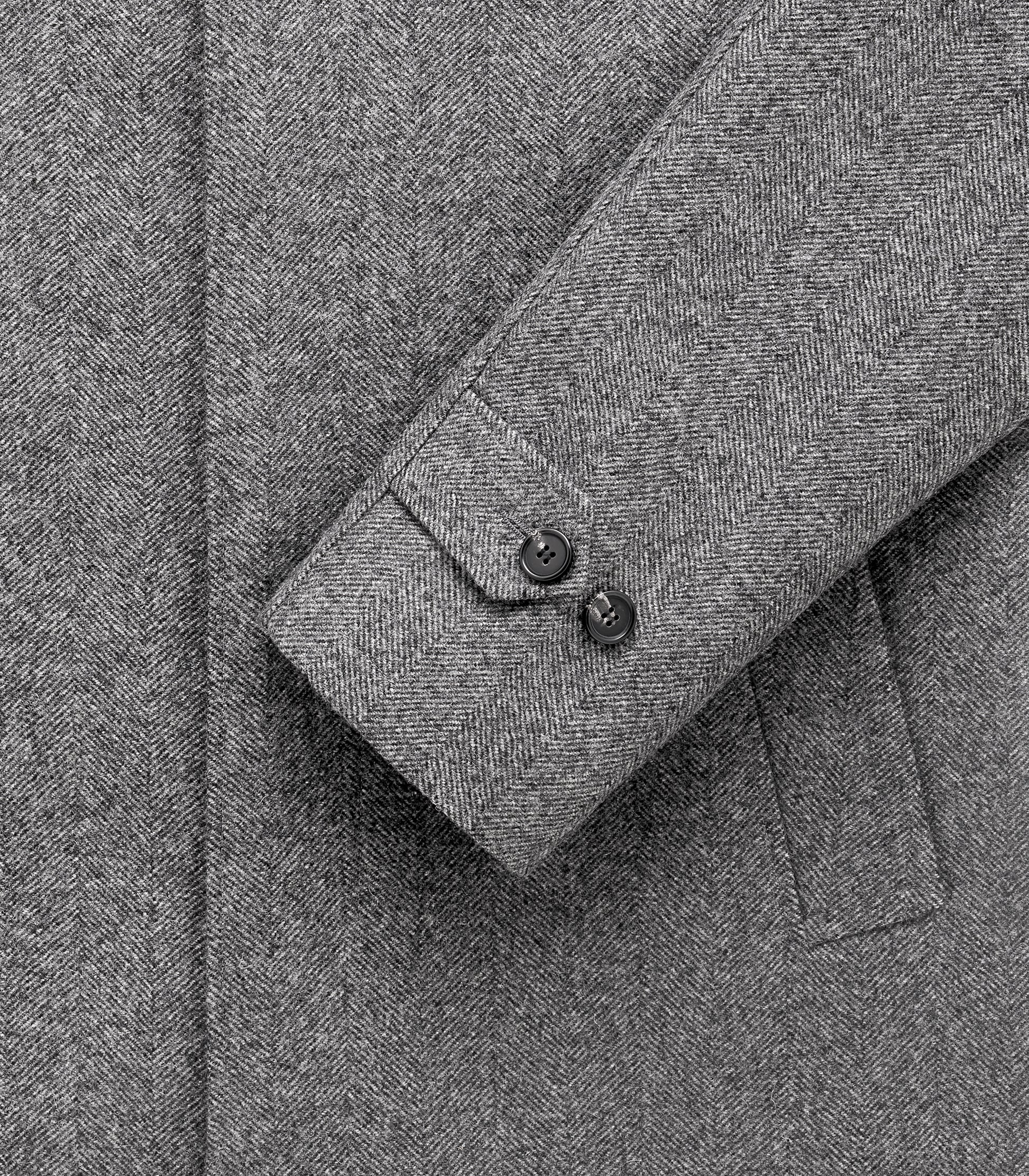 Charcoal Herringbone
