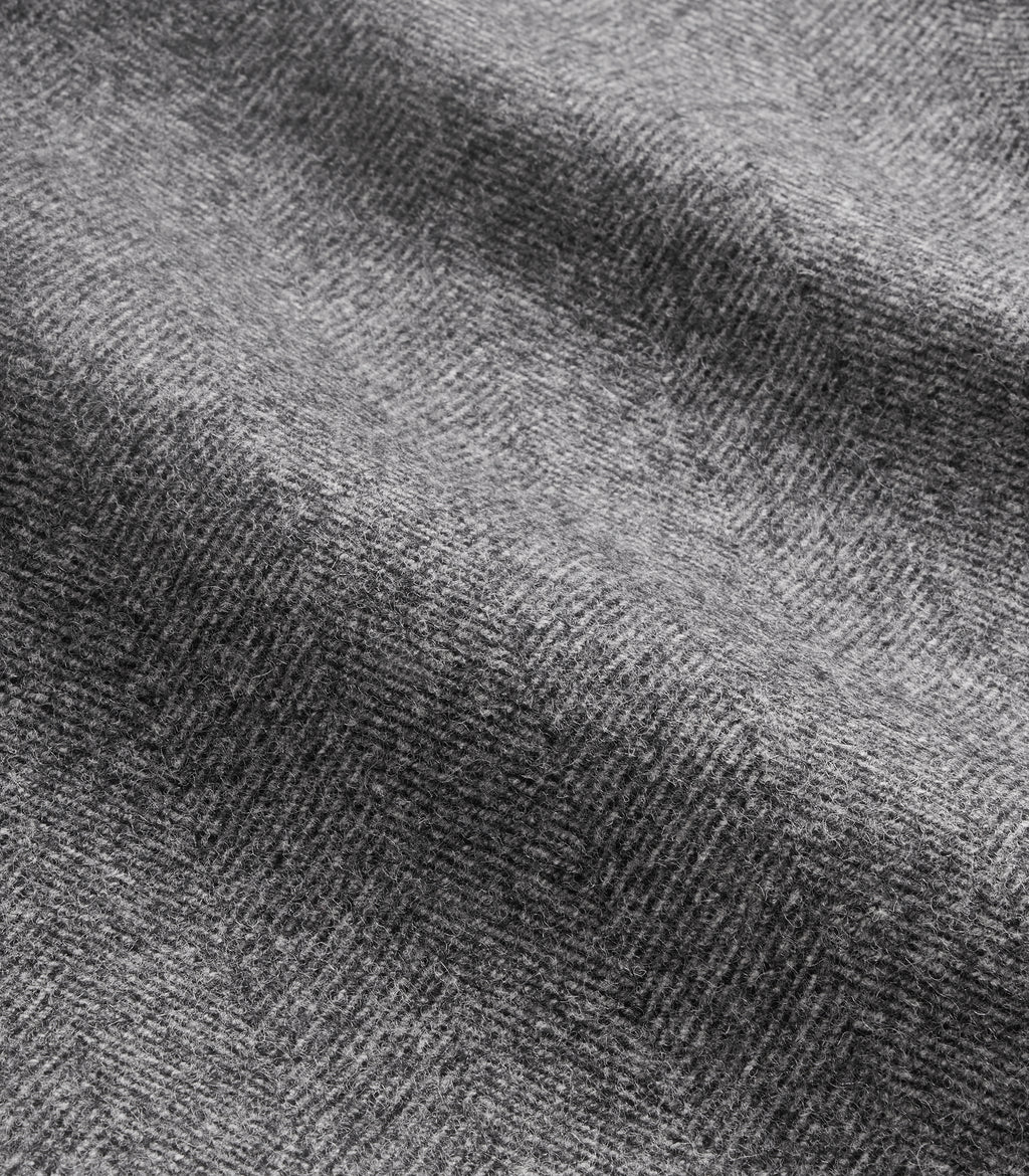 Charcoal Herringbone