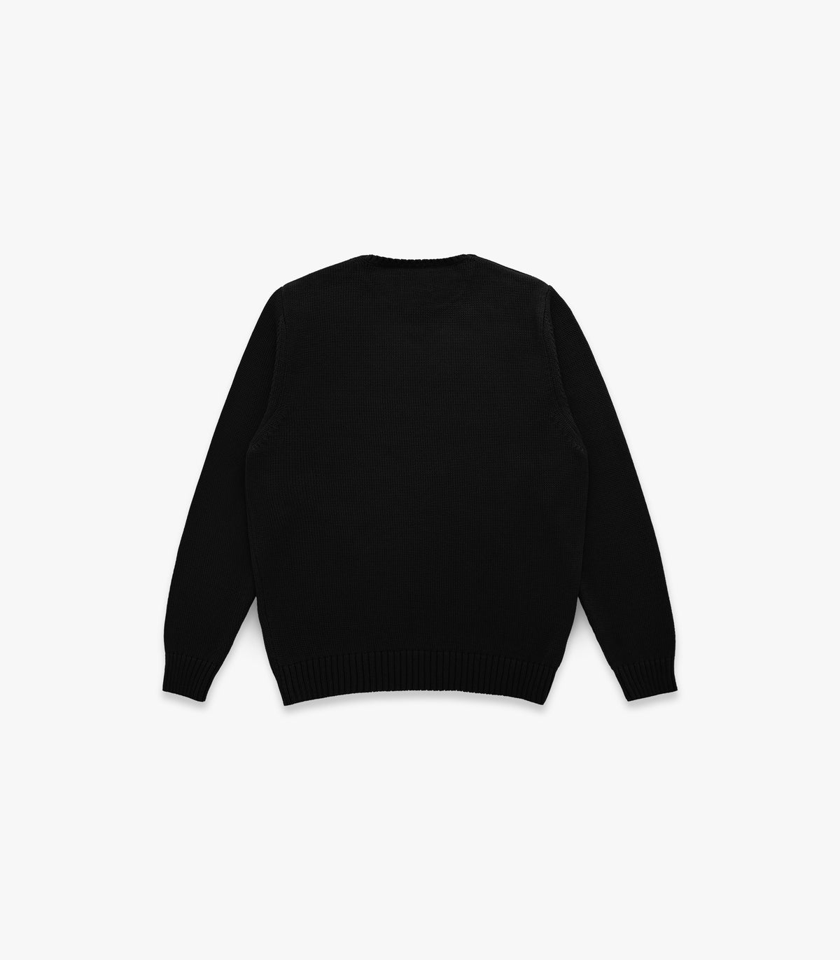 Ivy Cotton Sweater in Black