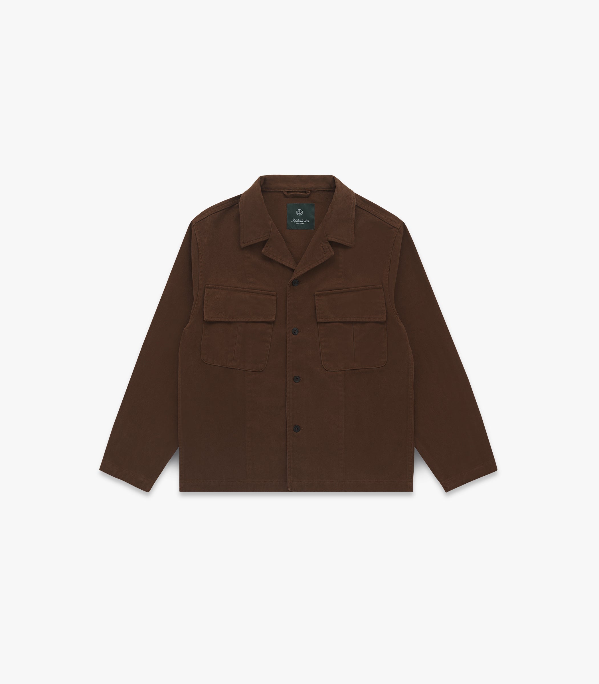 Jungle Brushed Twill Cotton Overshirt