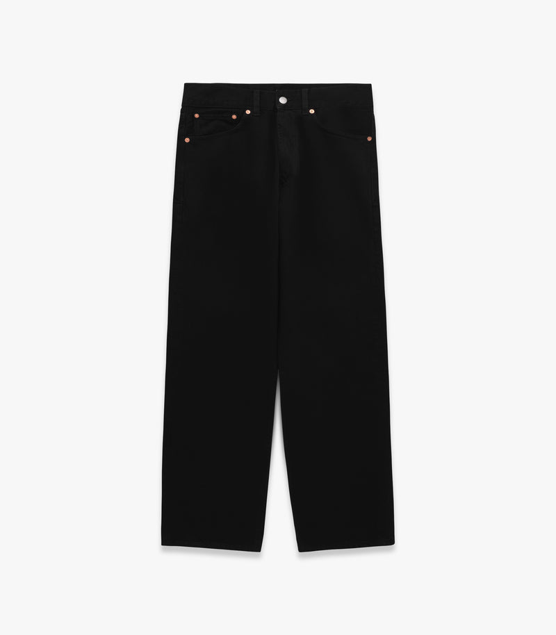 Jones Cotton & Silk Shirt in Black