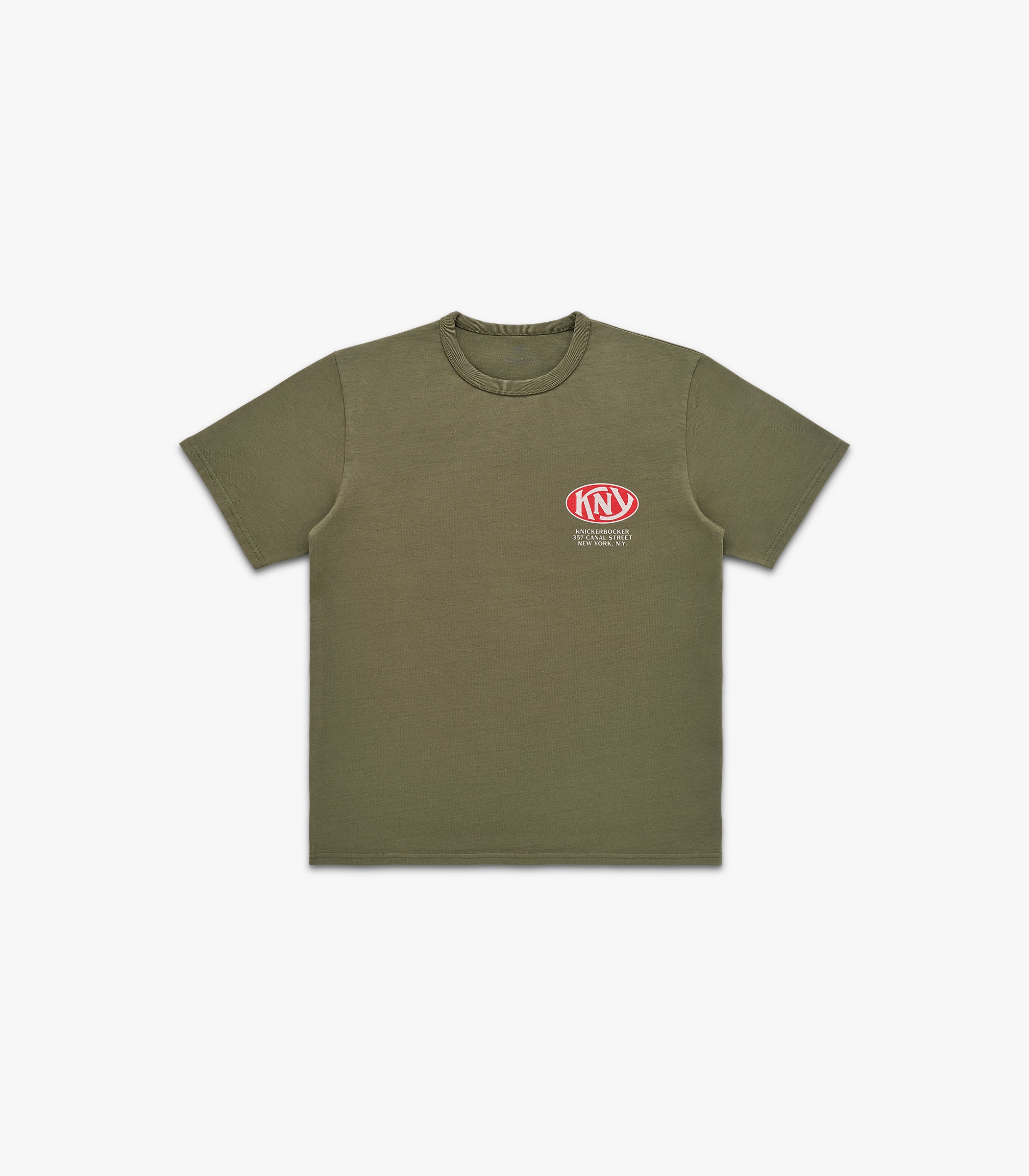 KNY Heavyweight T-Shirt in Olive