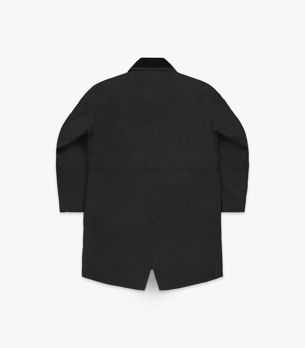 K.P. Dry-Wax PrimaLoft Fishtail Coat in Black