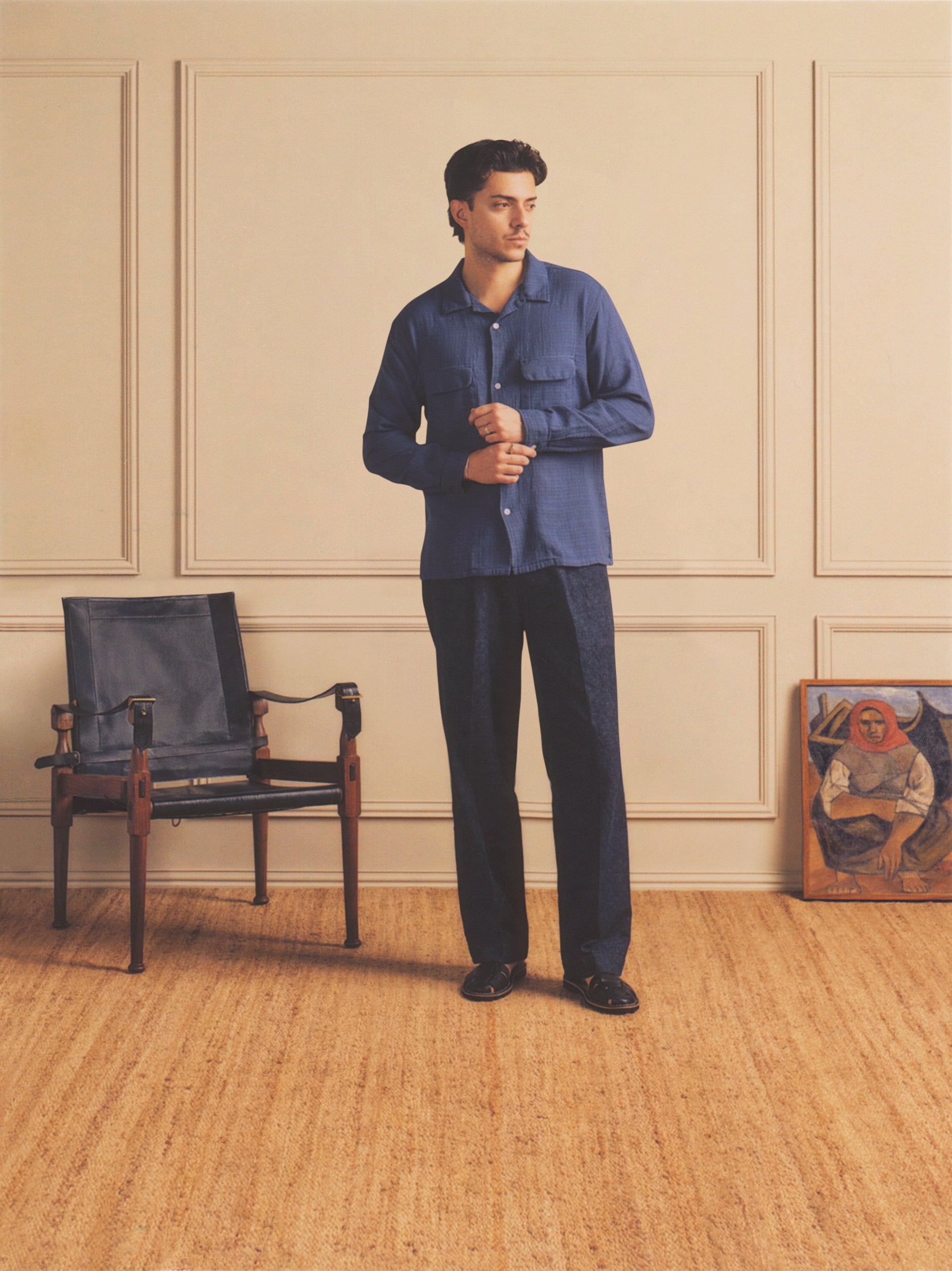 Park Denim Cotton & Linen Pant – Knickerbocker
