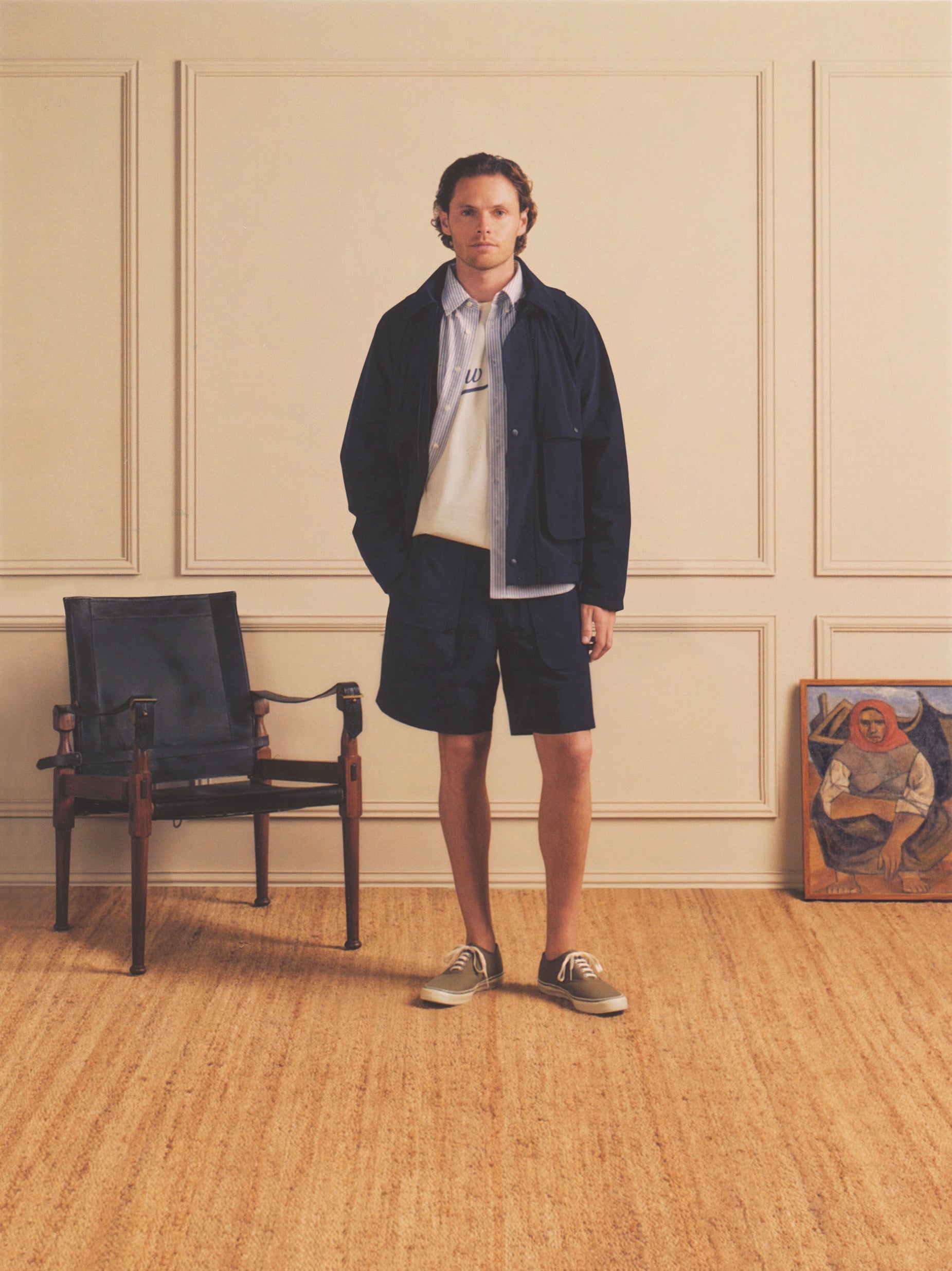 Scout Nylon Short in Navy