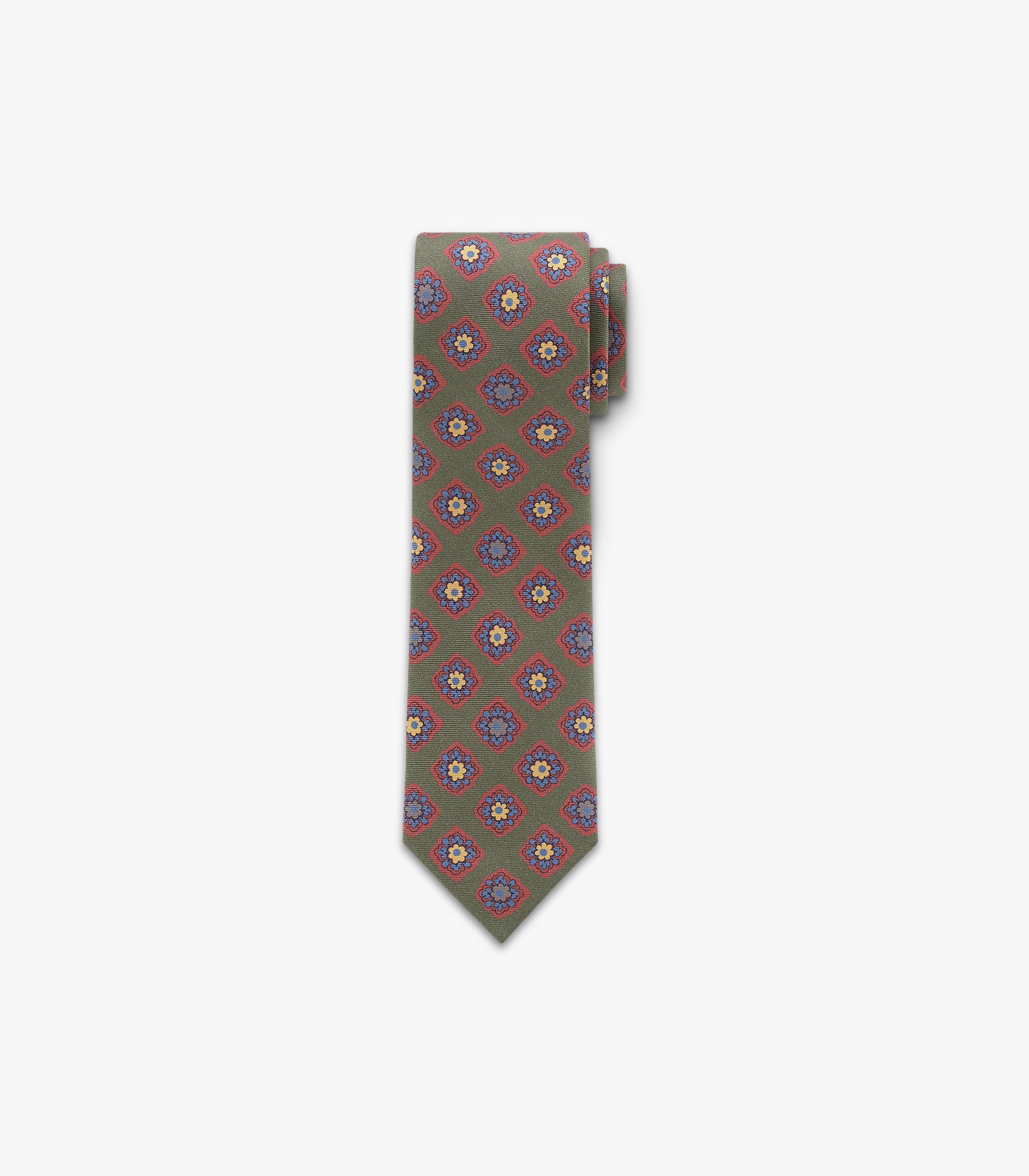 34th Street Silk Tie in Brown