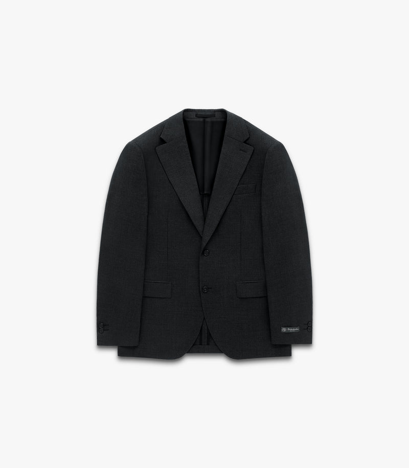 Jones Cotton & Silk Shirt in Coal