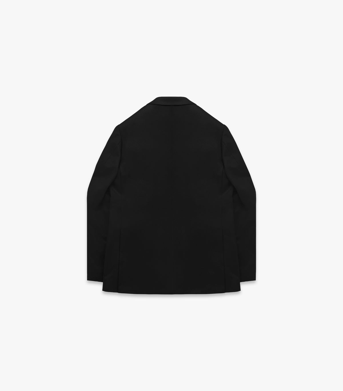 Miles D.B. Wool Flannel Suit Jacket in Black