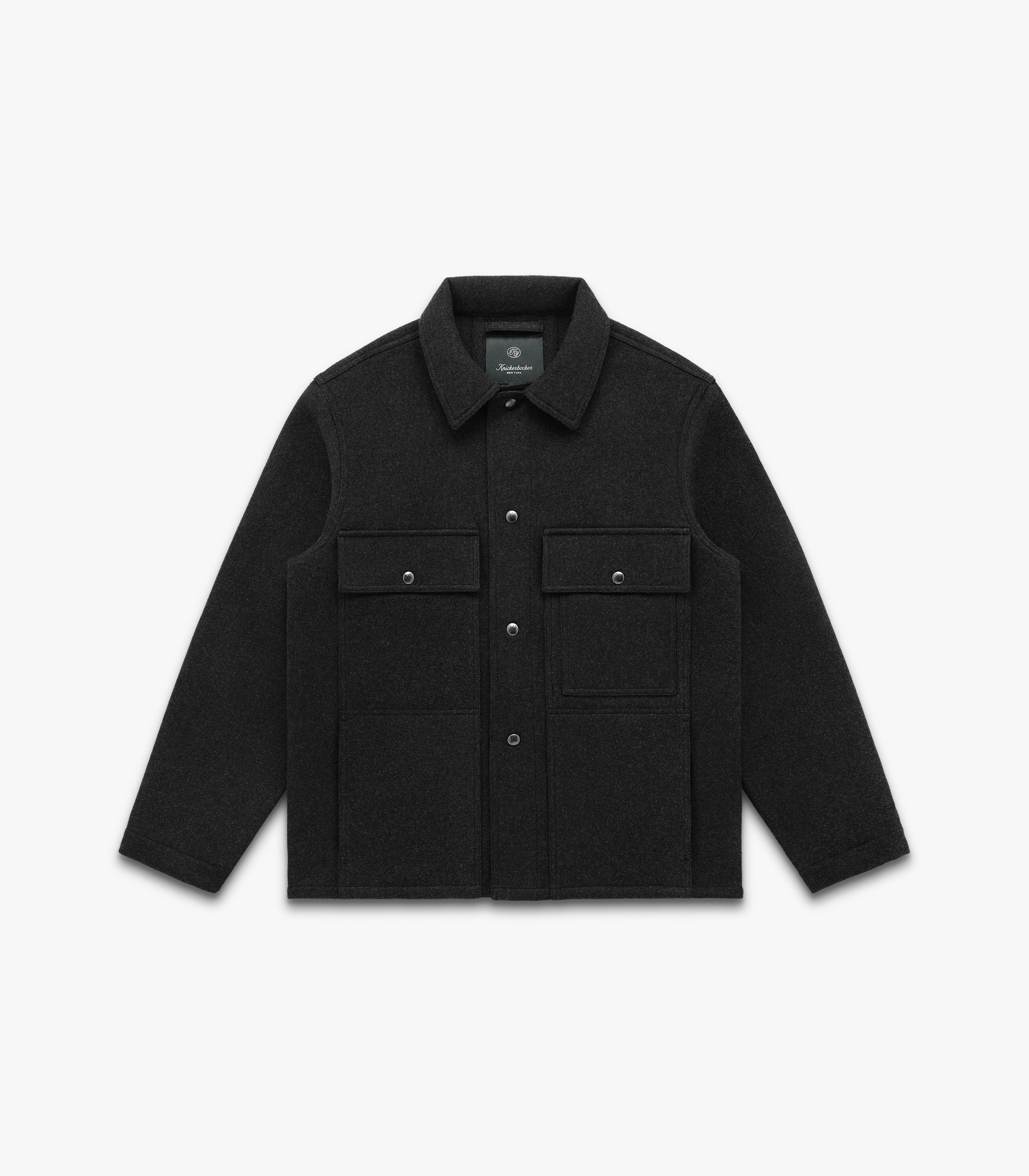Mott Wool Cashmere Jacket in Charcoal