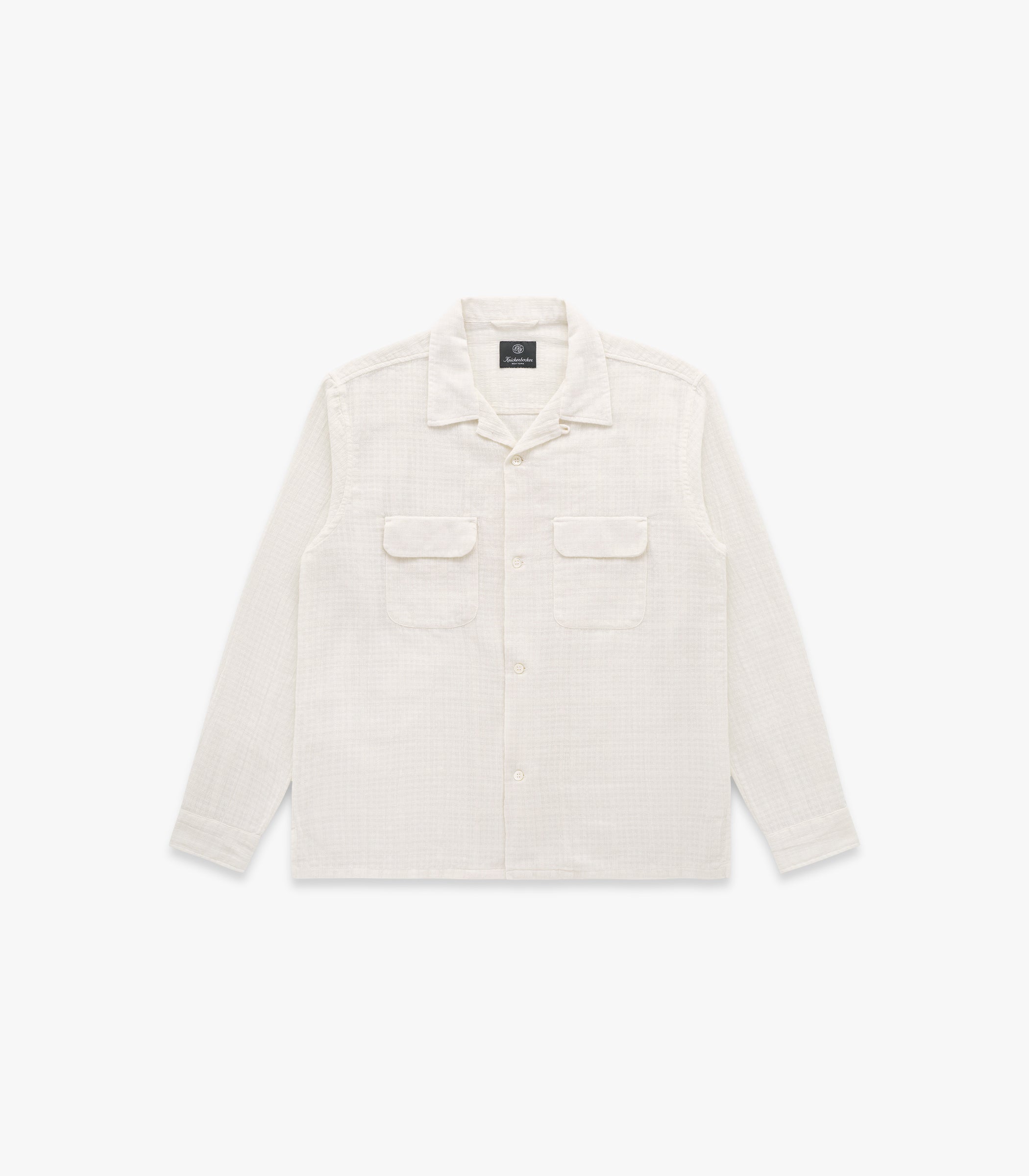 Penny Loom Cotton Shirt in Bone