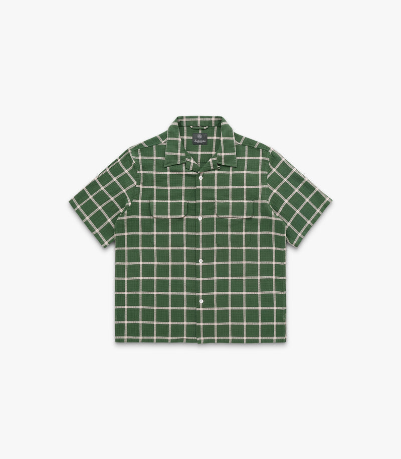 Penny Loom Cotton Shirt S/S in Clover