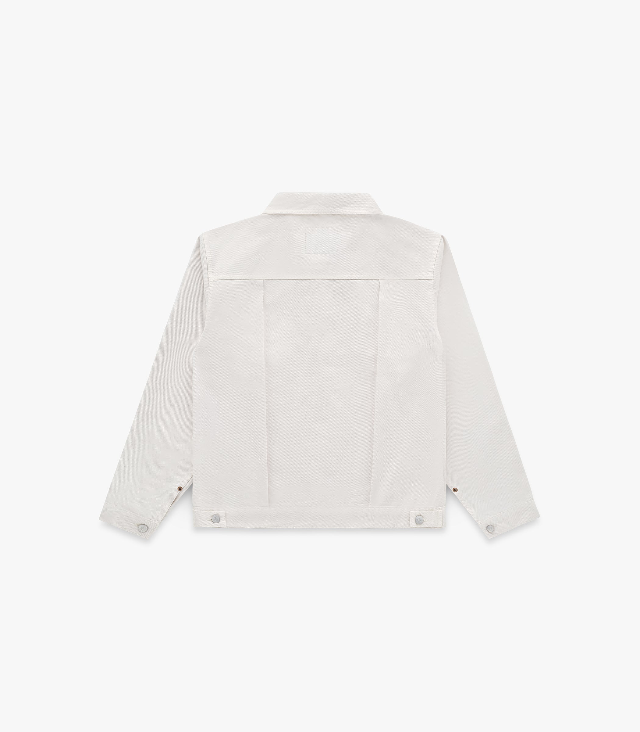 Pleated Twill Trucker