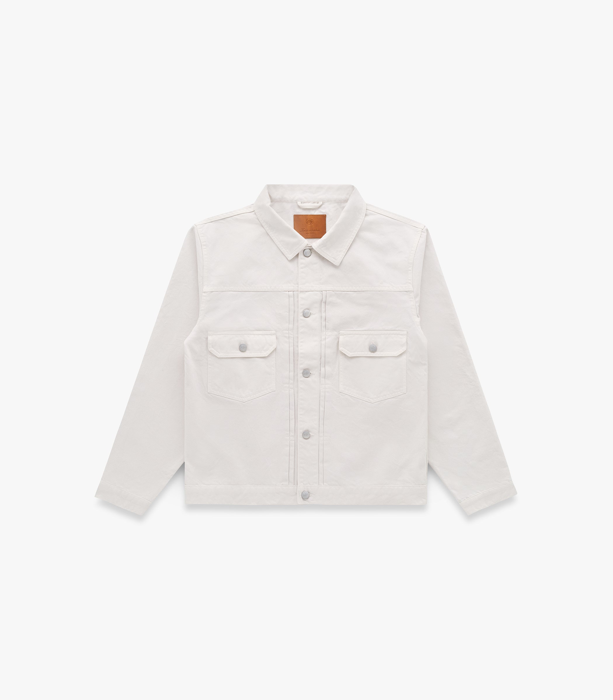 Pleated Twill Trucker