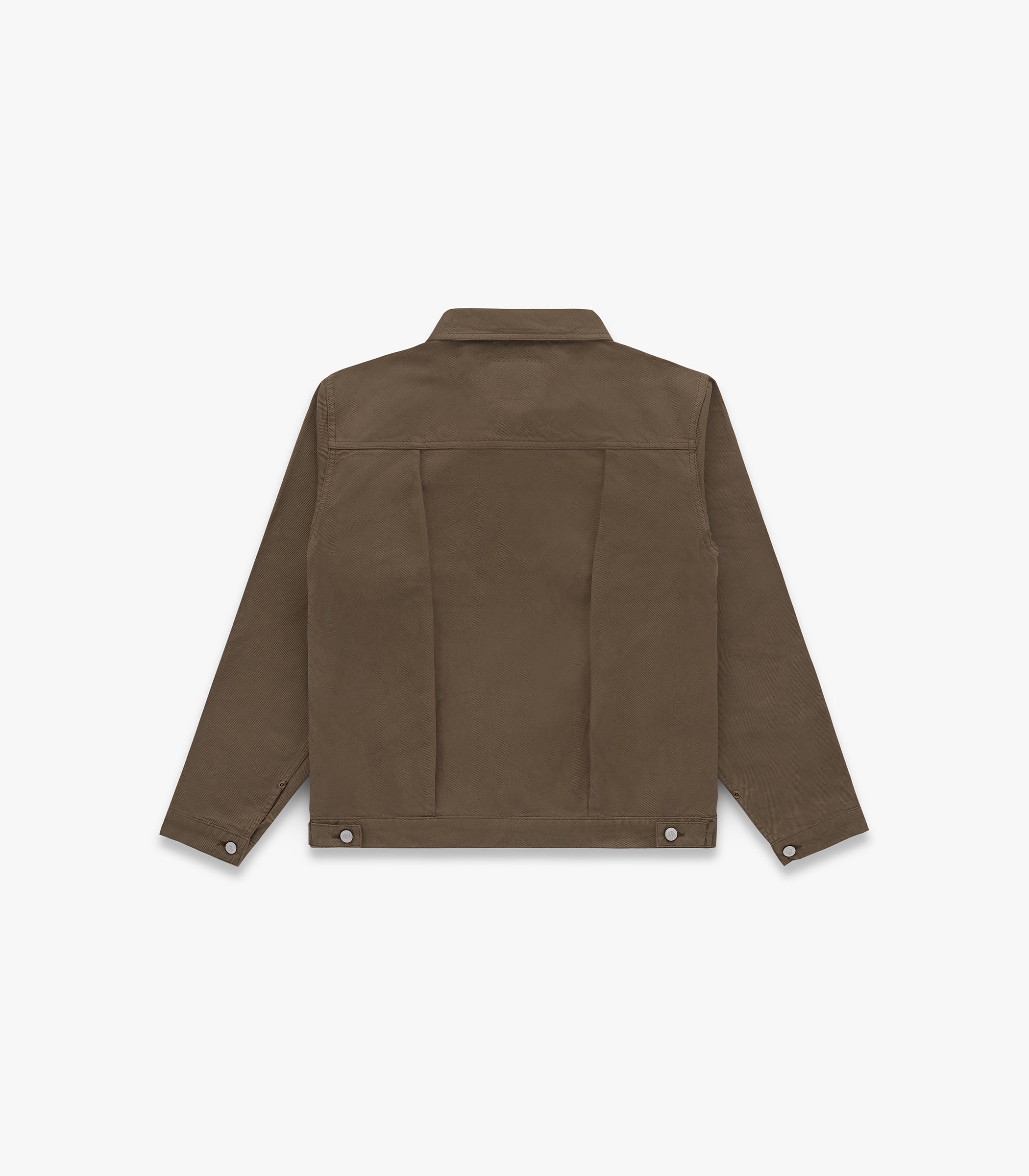 Pleated Twill Trucker
