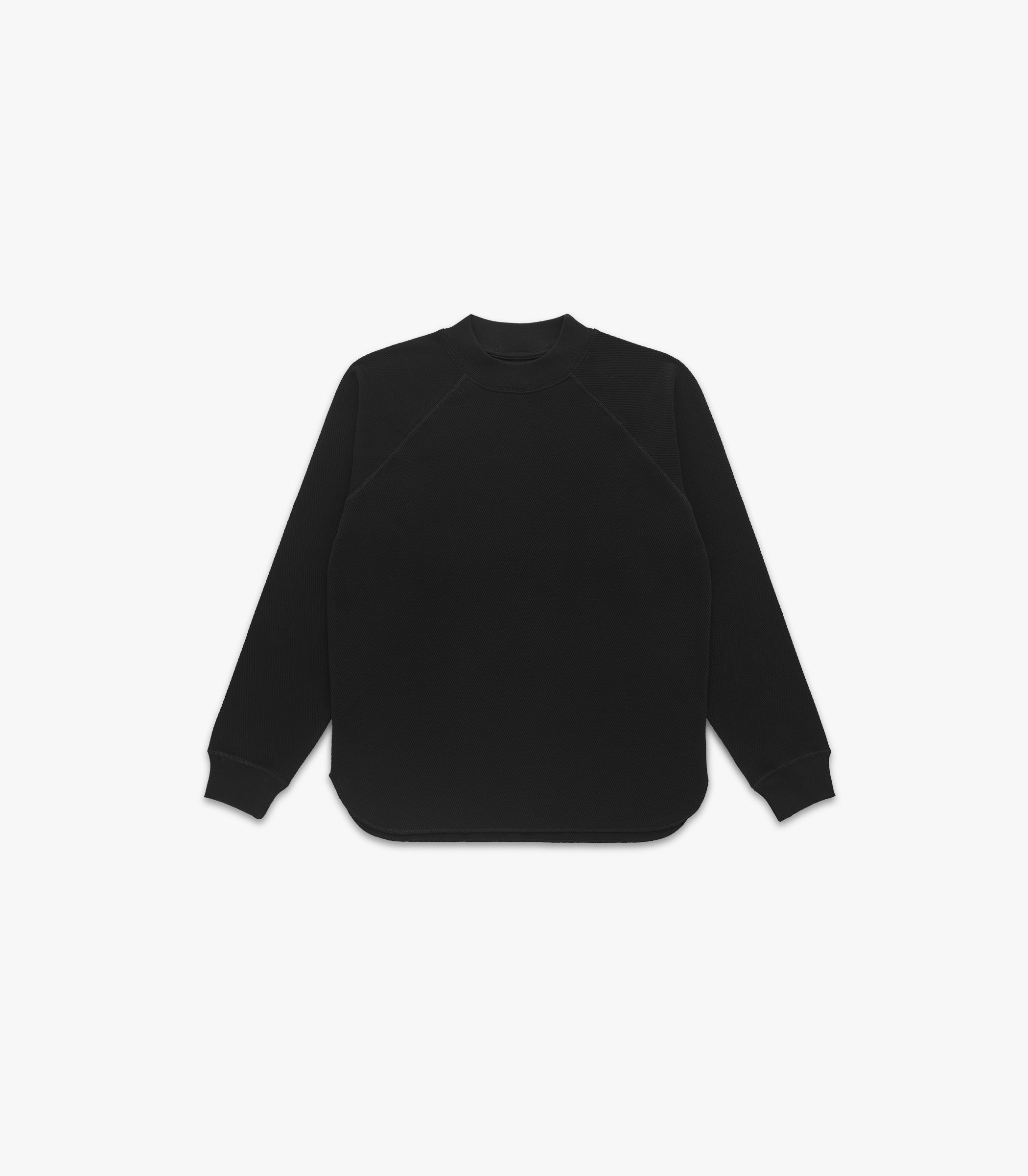 Raglan Mock Neck Thermal