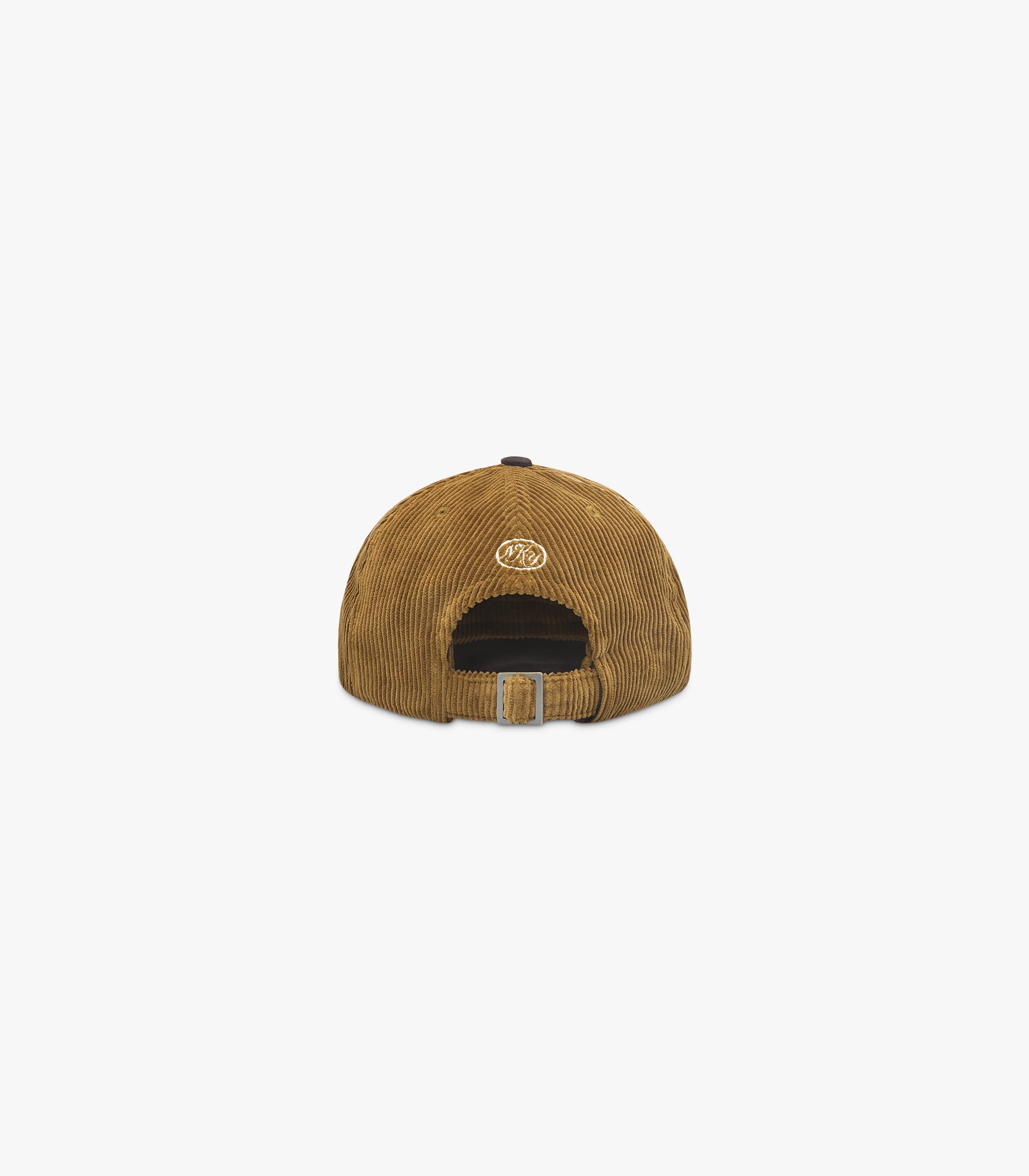 Script Corduroy Cap in Walnut
